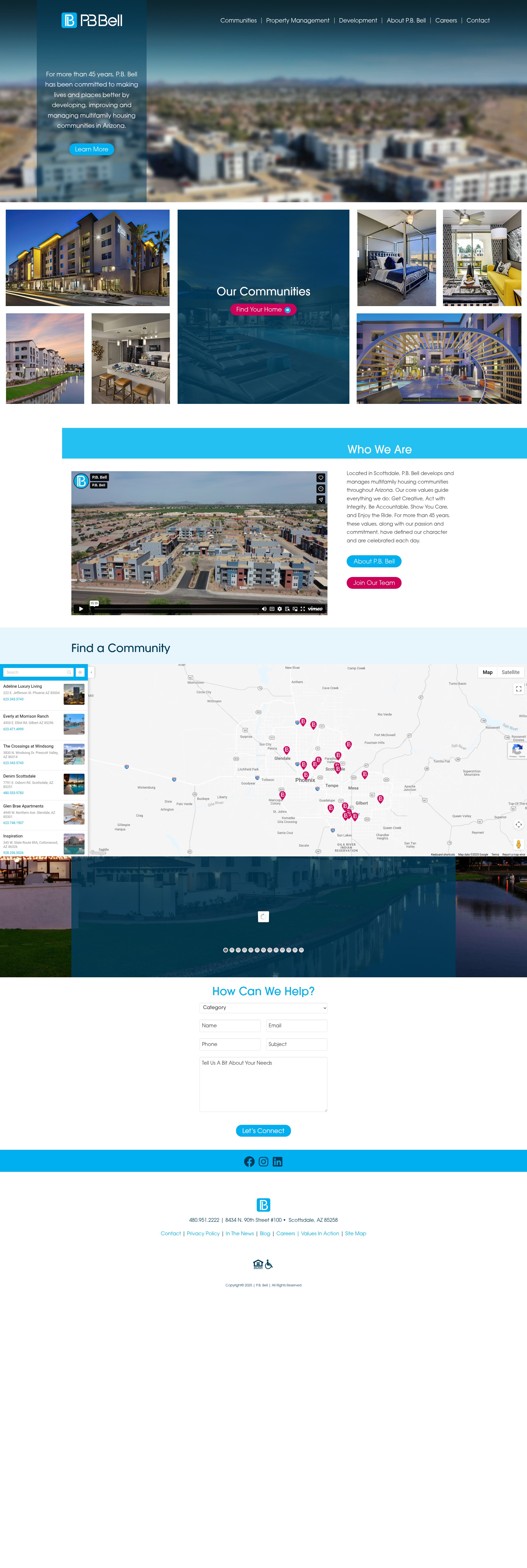 Screenshot of pbbell.com