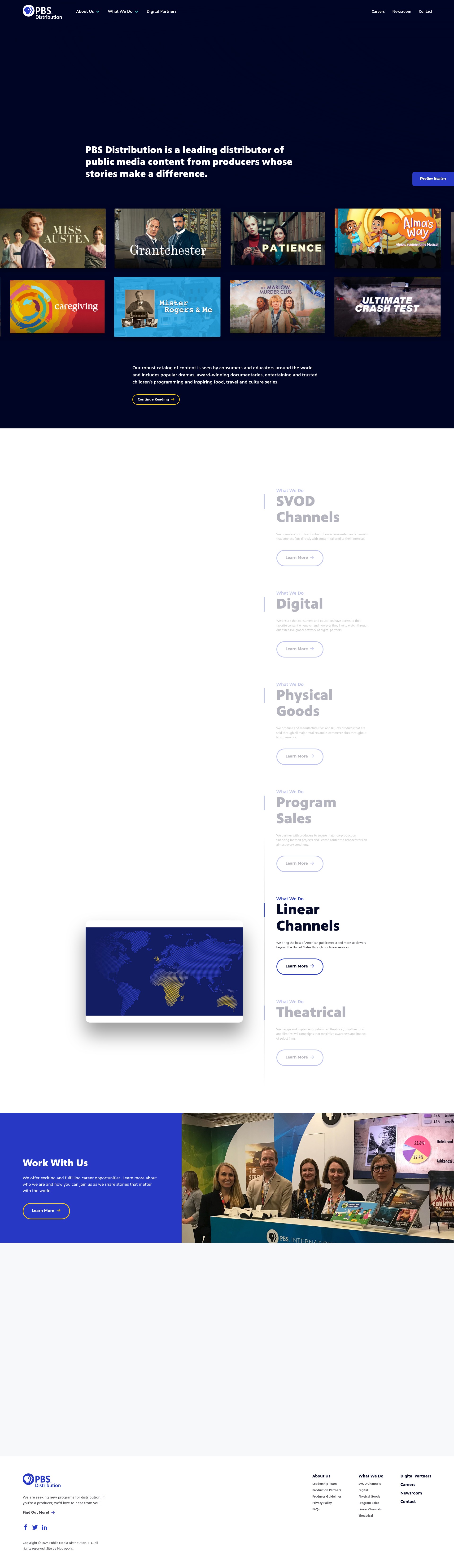 Screenshot of pbsdistribution.org