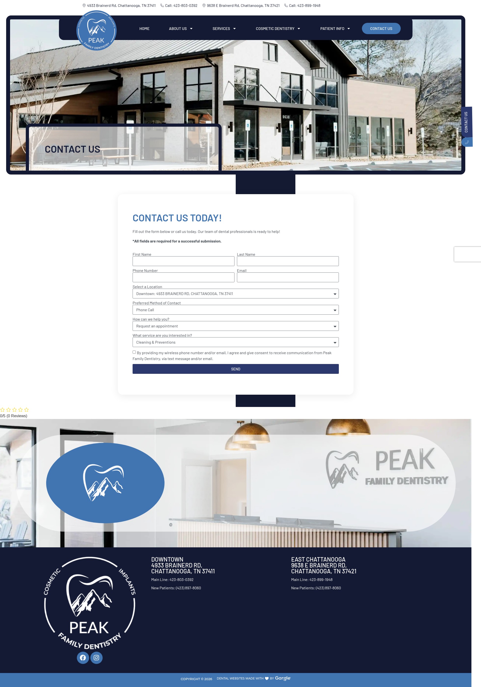 Screenshot of peakdmd.com