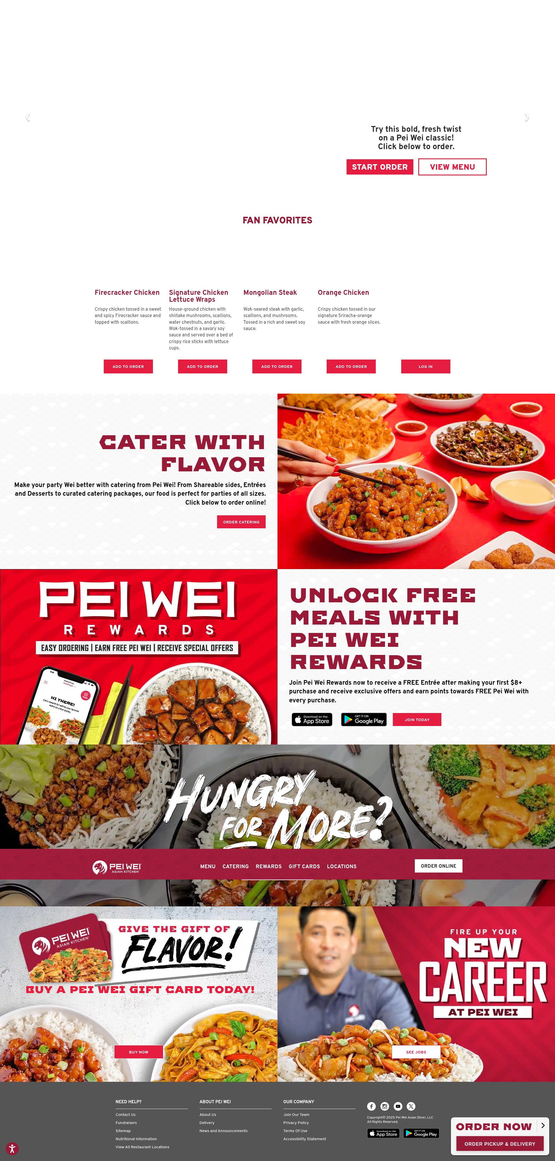 Screenshot of peiwei.com