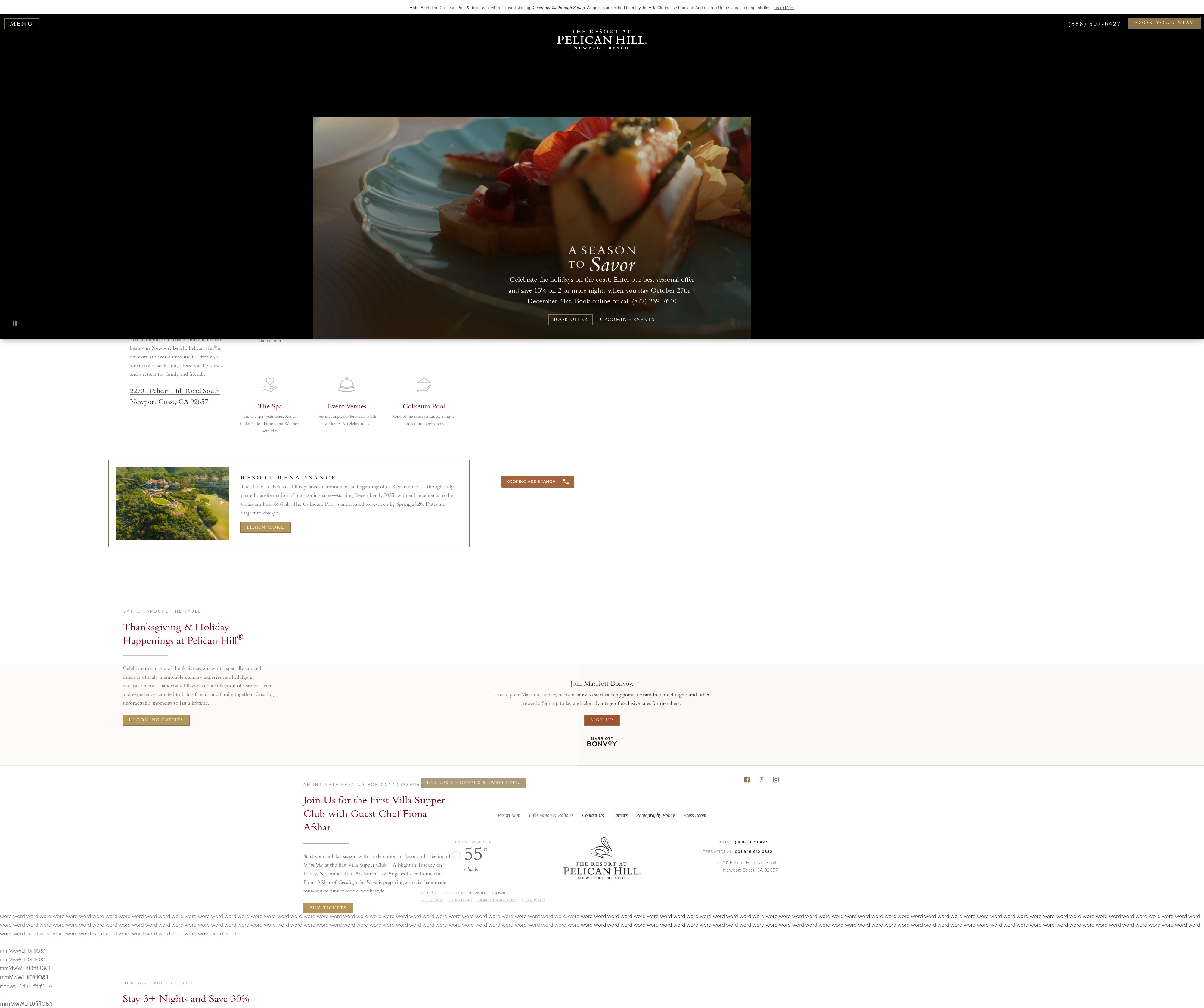 Screenshot of pelicanhill.com