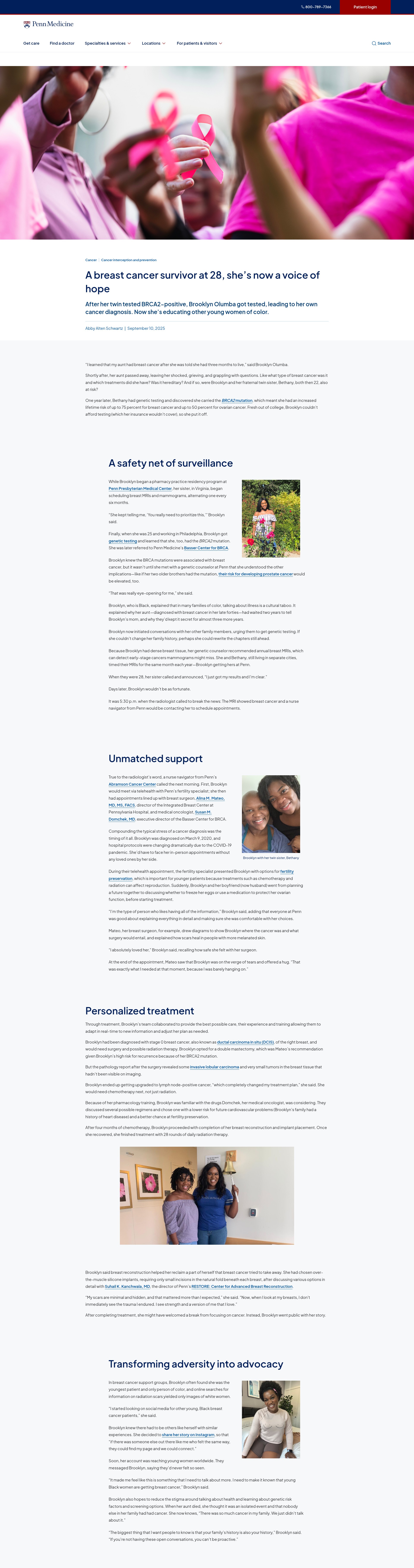 Screenshot of pennmedicine.org