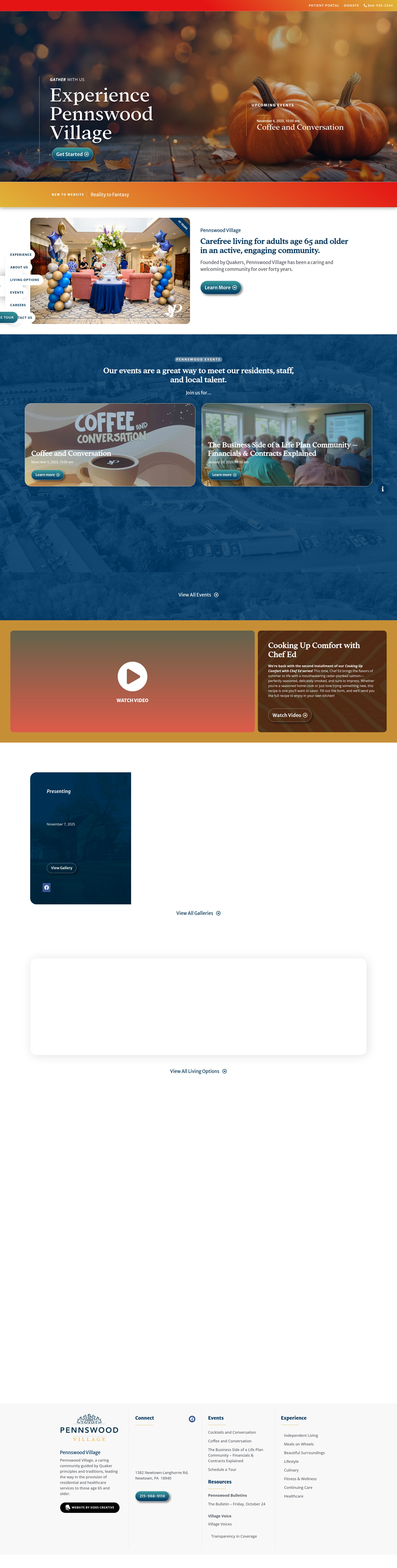 Screenshot of pennswood.org