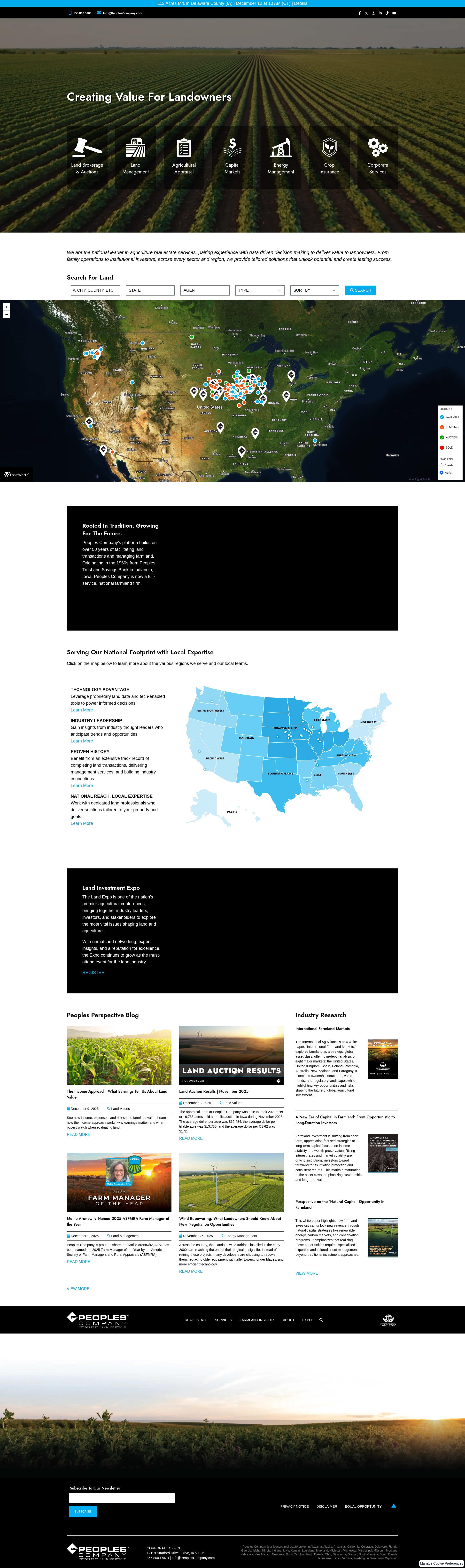 Screenshot of peoplescompany.com