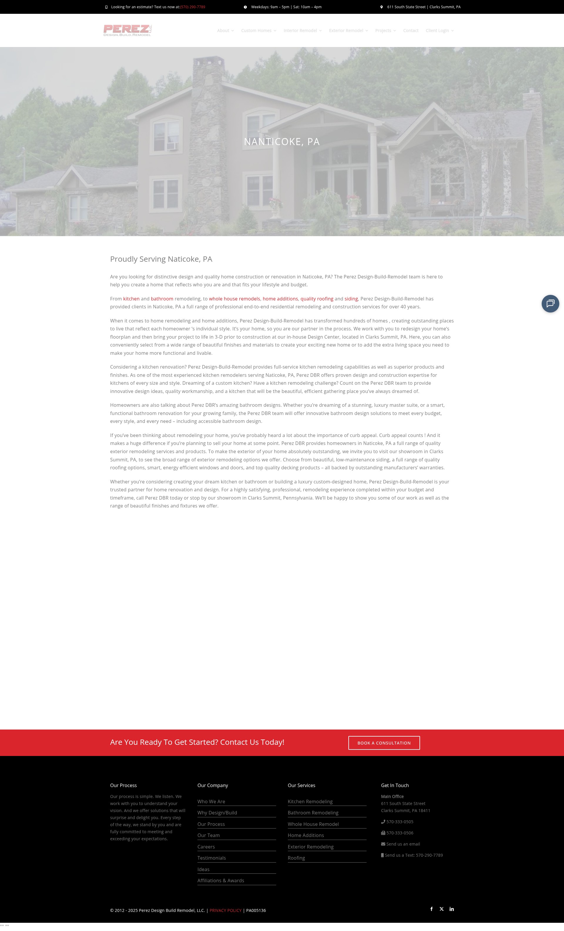 Screenshot of perezdbr.com