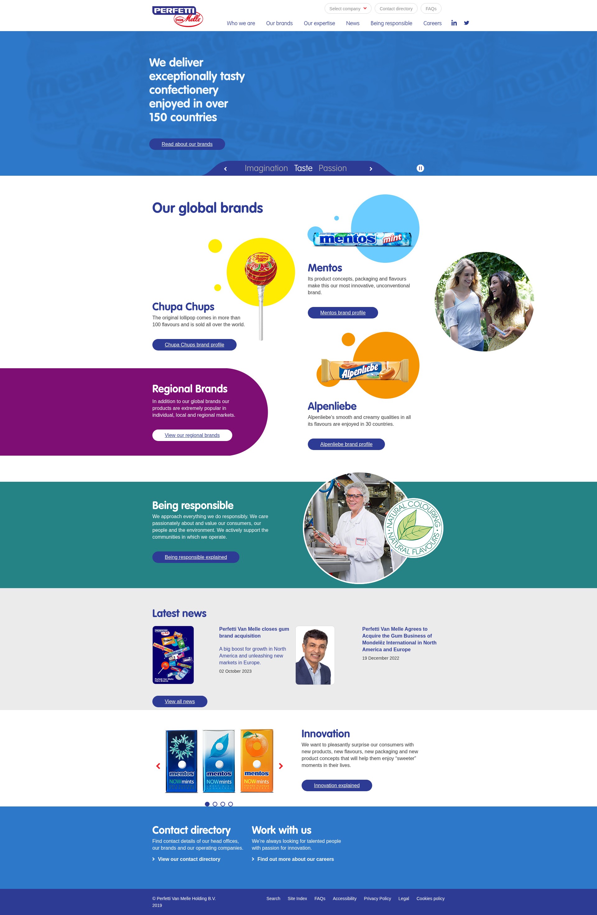 Screenshot of perfettivanmelle.com