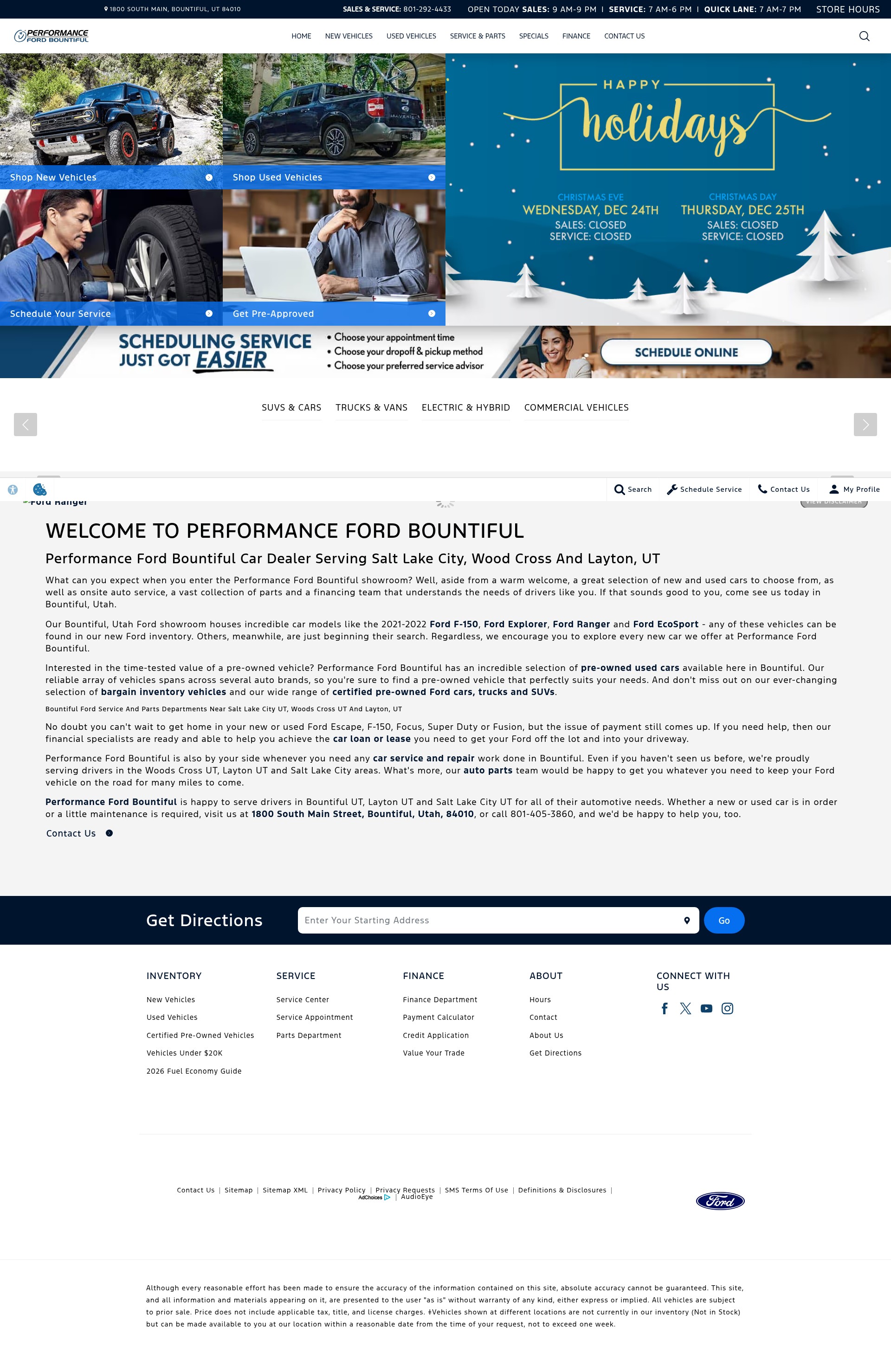 Screenshot of performancefordbountiful.com