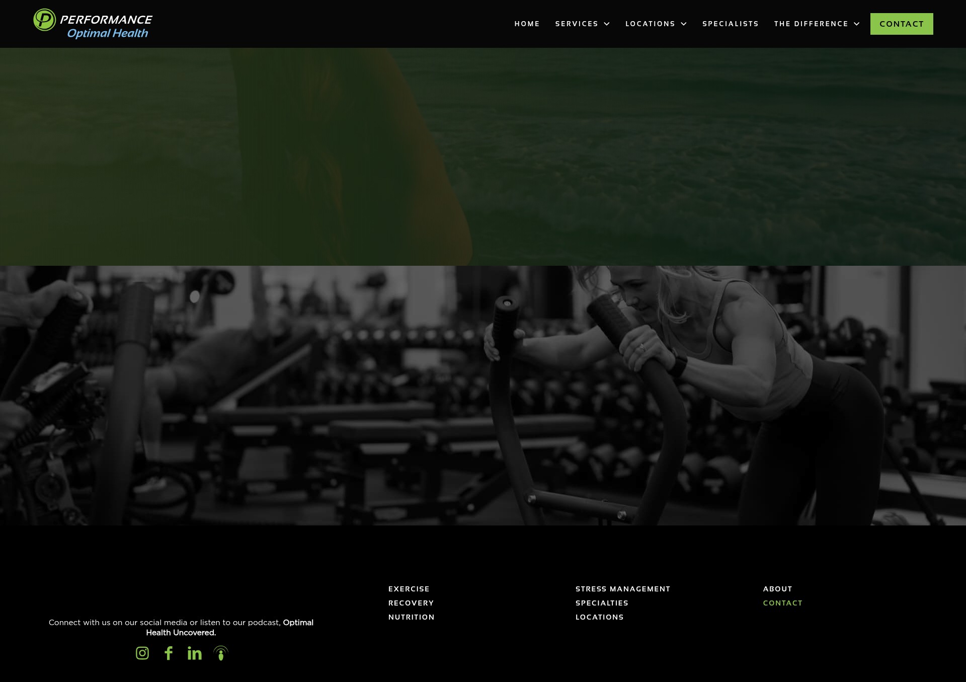 Screenshot of performanceoptimalhealth.com