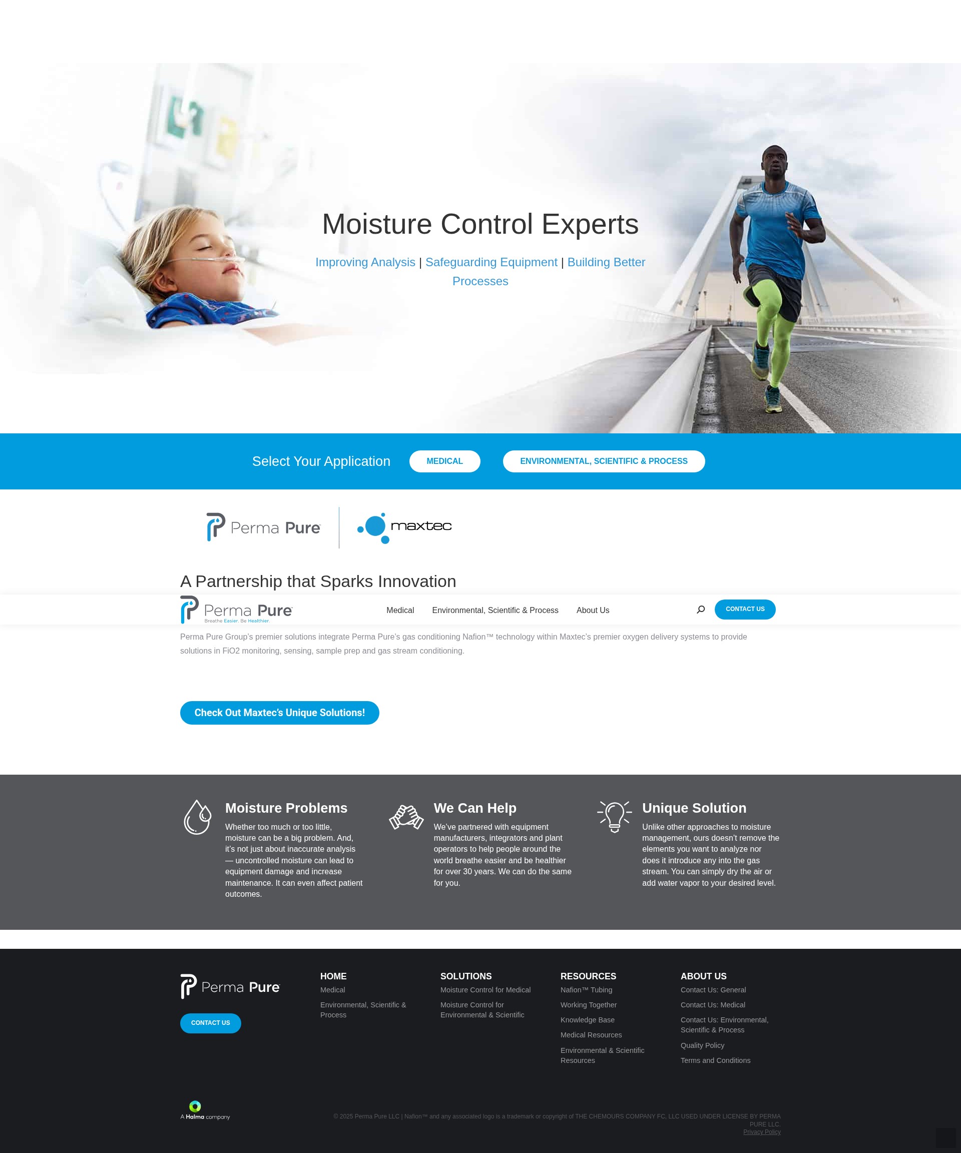 Screenshot of permapure.com