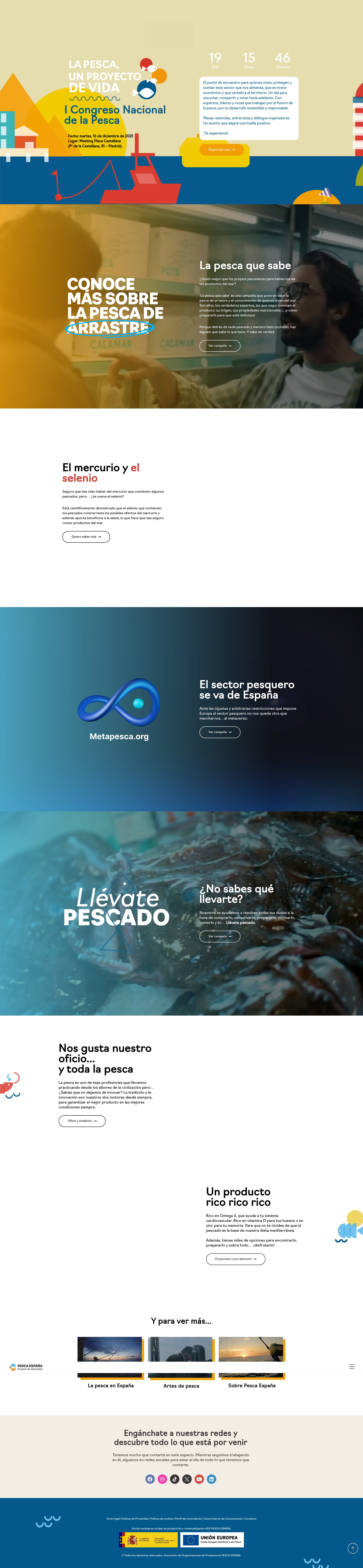 Screenshot of pescaespana.org
