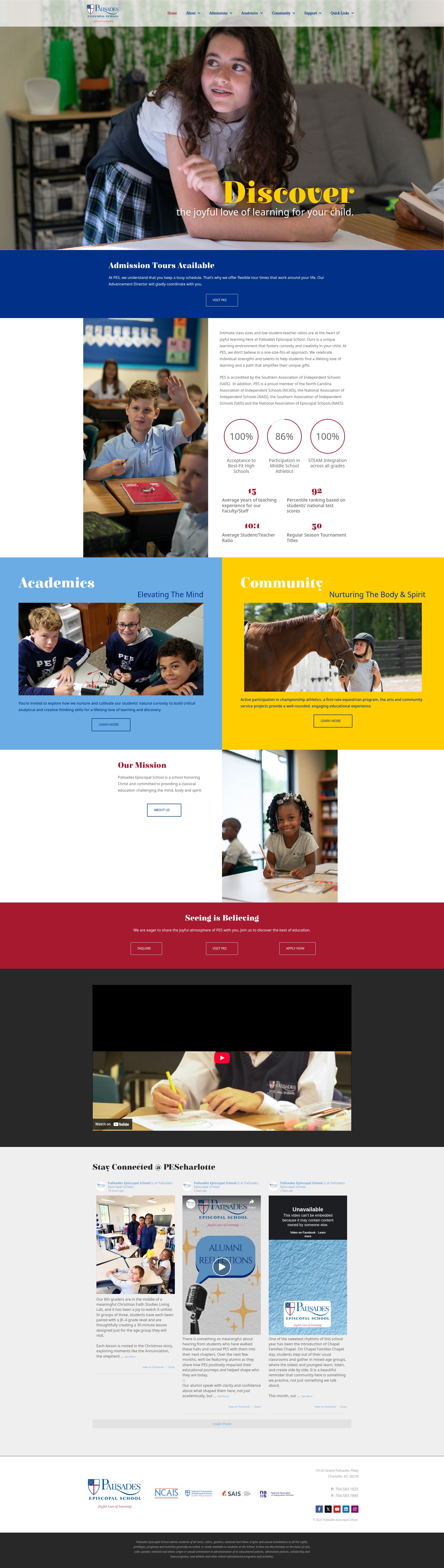 Screenshot of pescharlotte.org