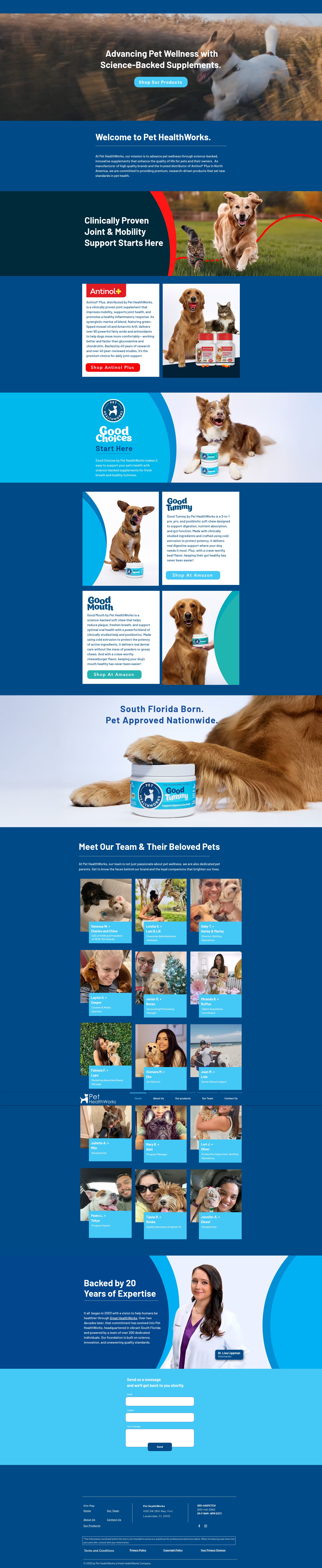 Screenshot of pethealthworks.com