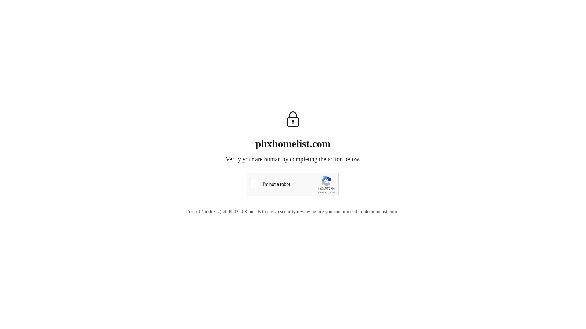 Screenshot of phxhomelist.com