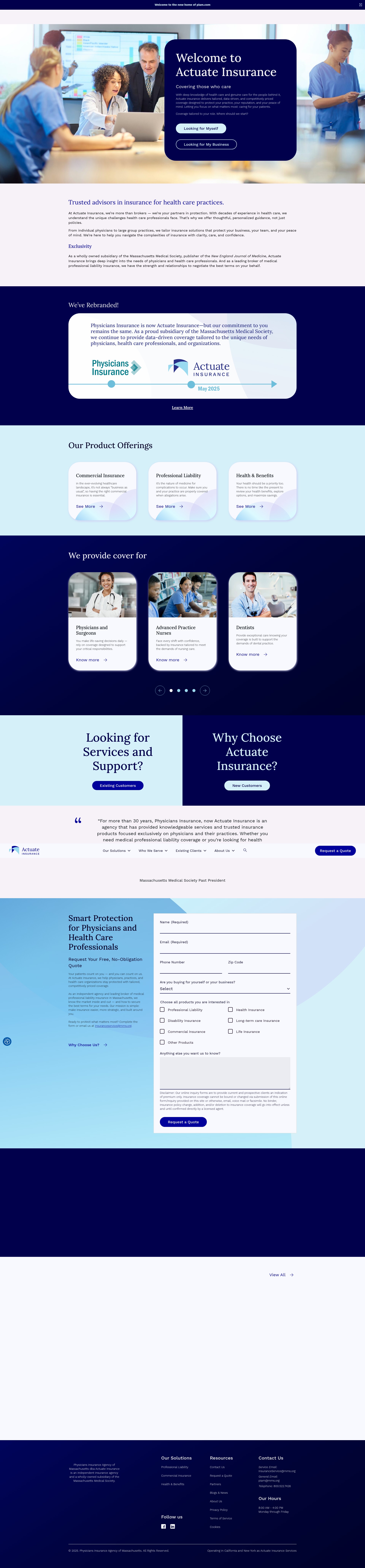 Screenshot of piam.com
