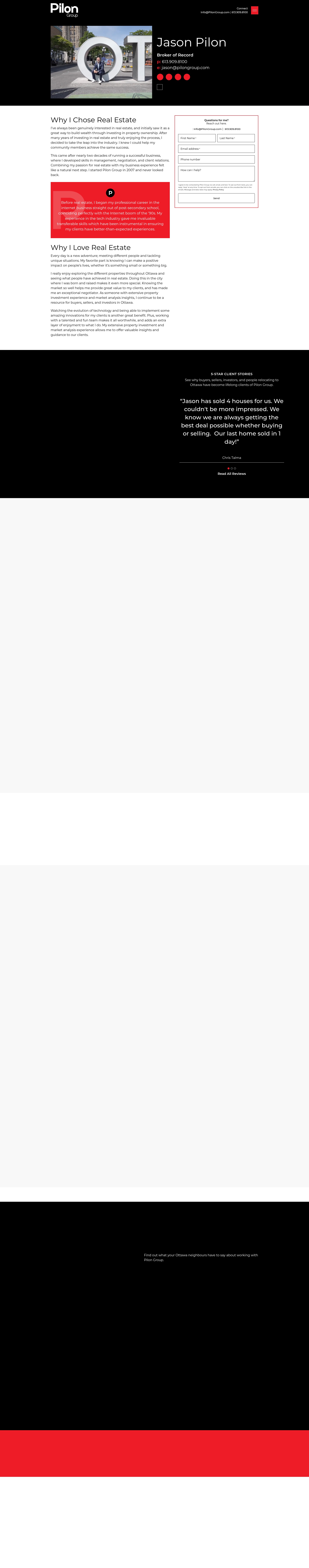 Screenshot of pilongroup.com
