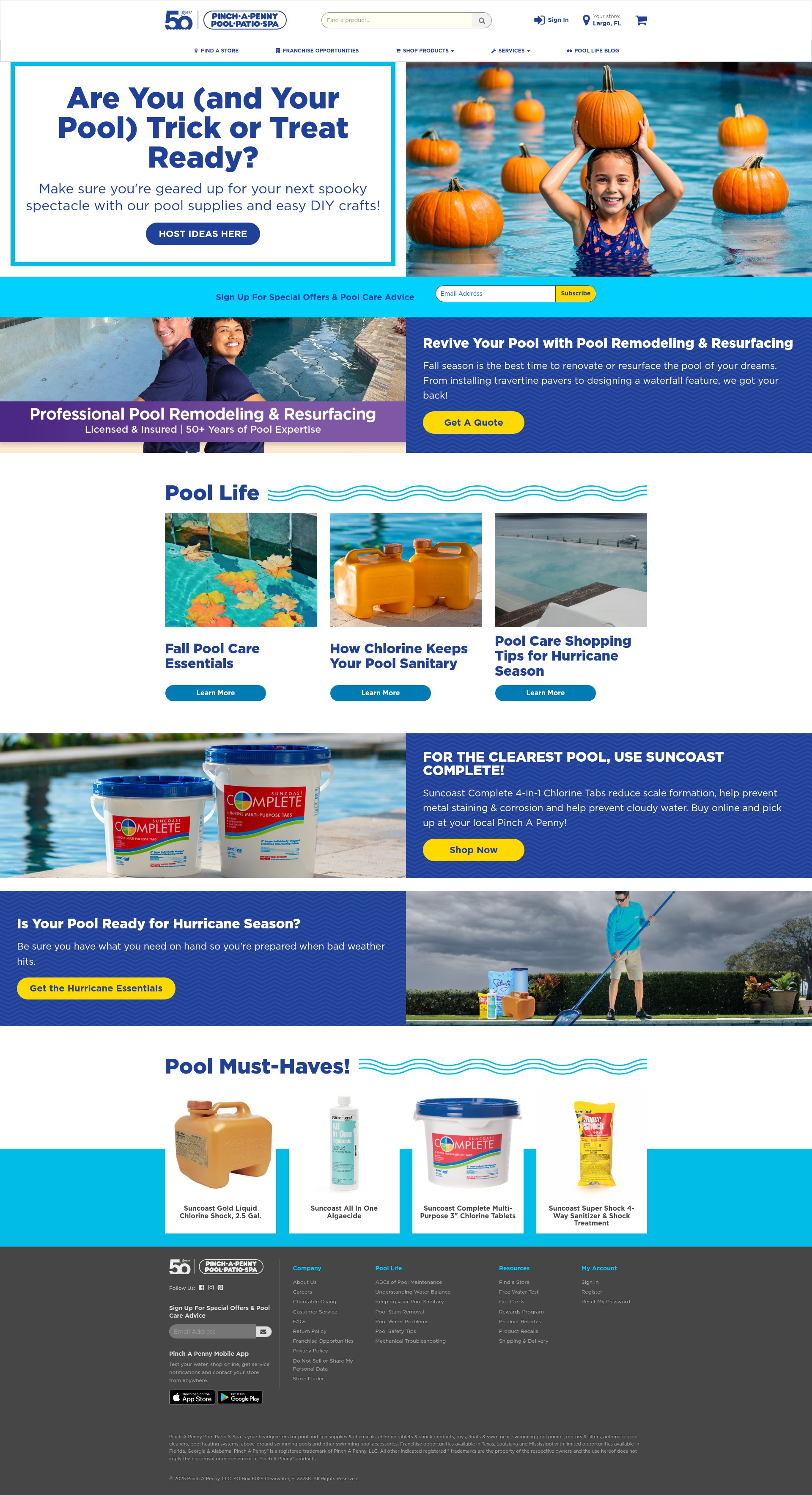 Screenshot of pinchapenny.com