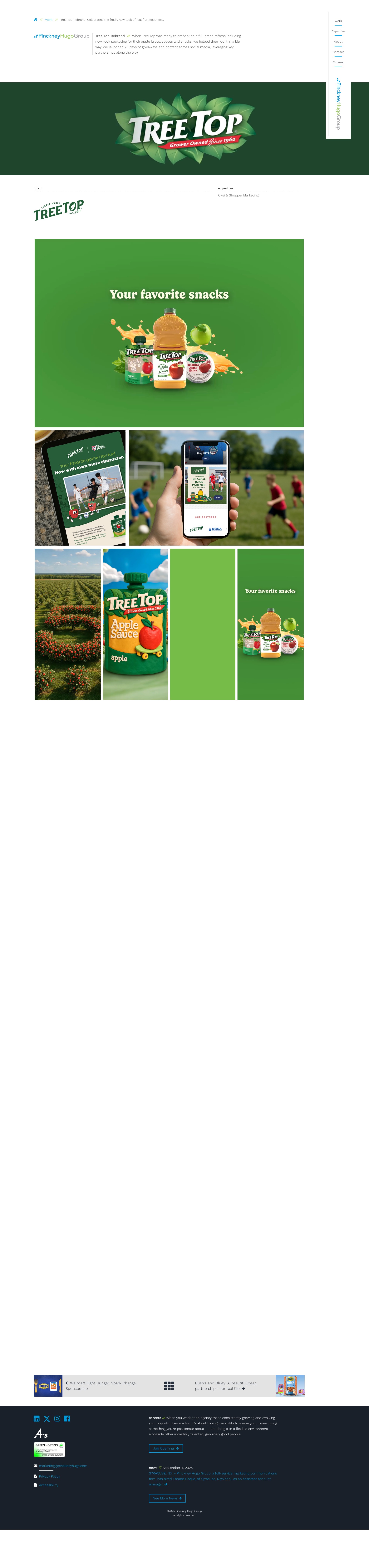 Screenshot of pinckneyhugo.com