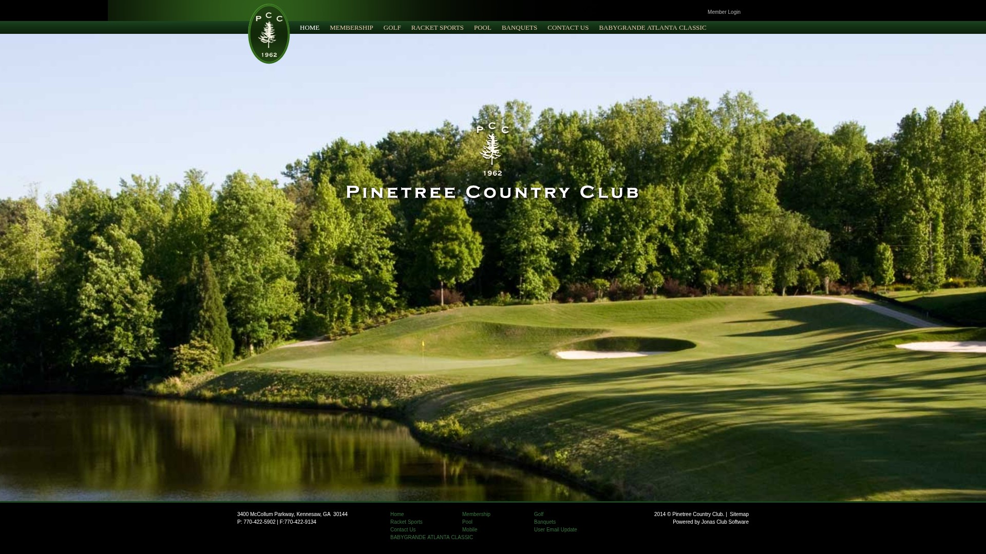Screenshot of pinetreecc.org