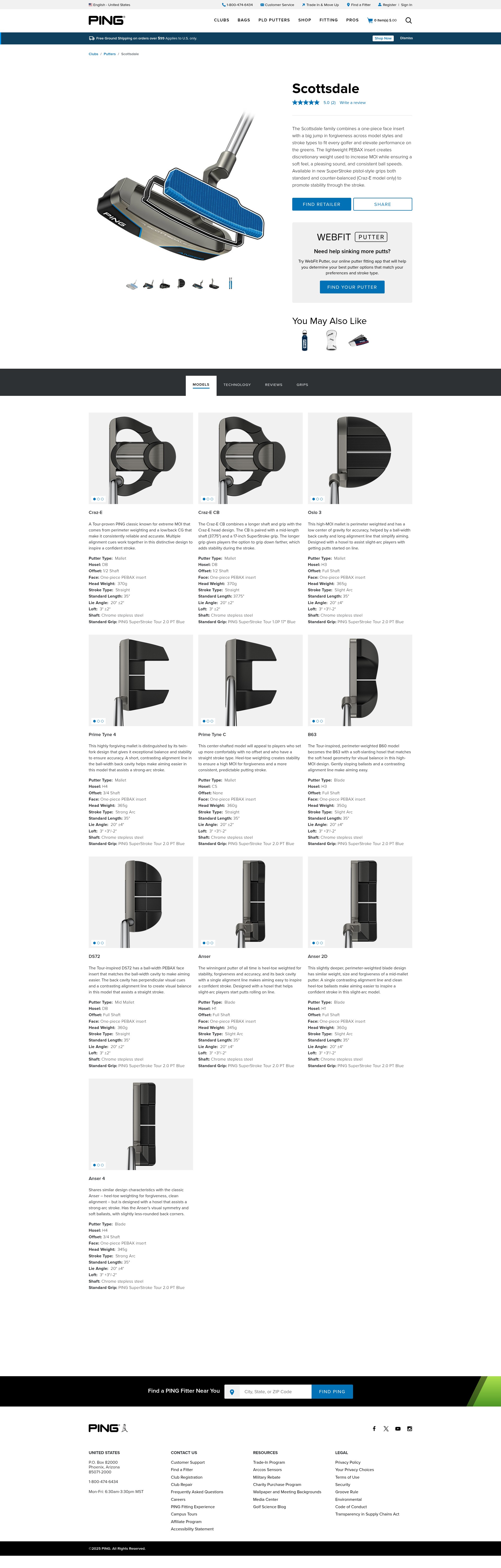 Screenshot of ping.com