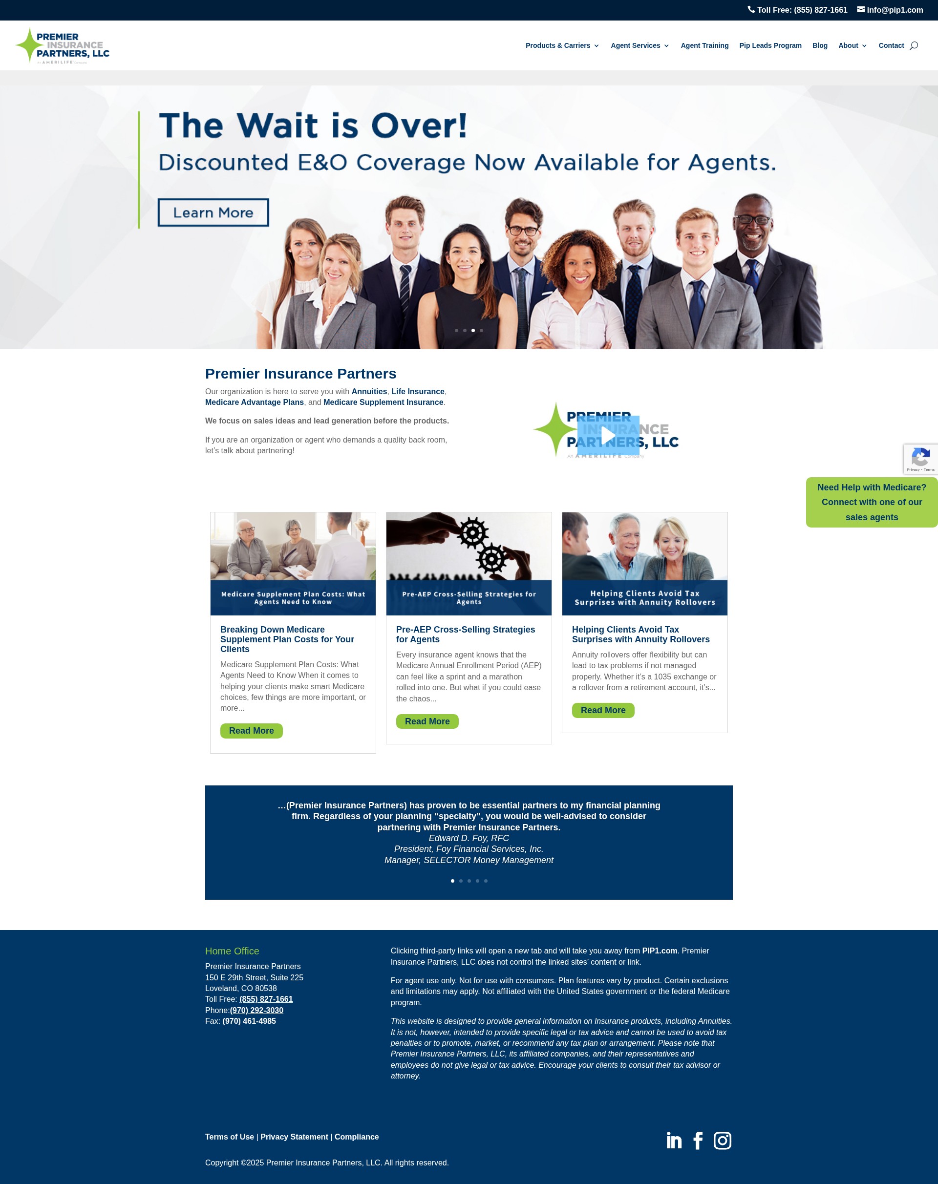 Screenshot of pip1.com