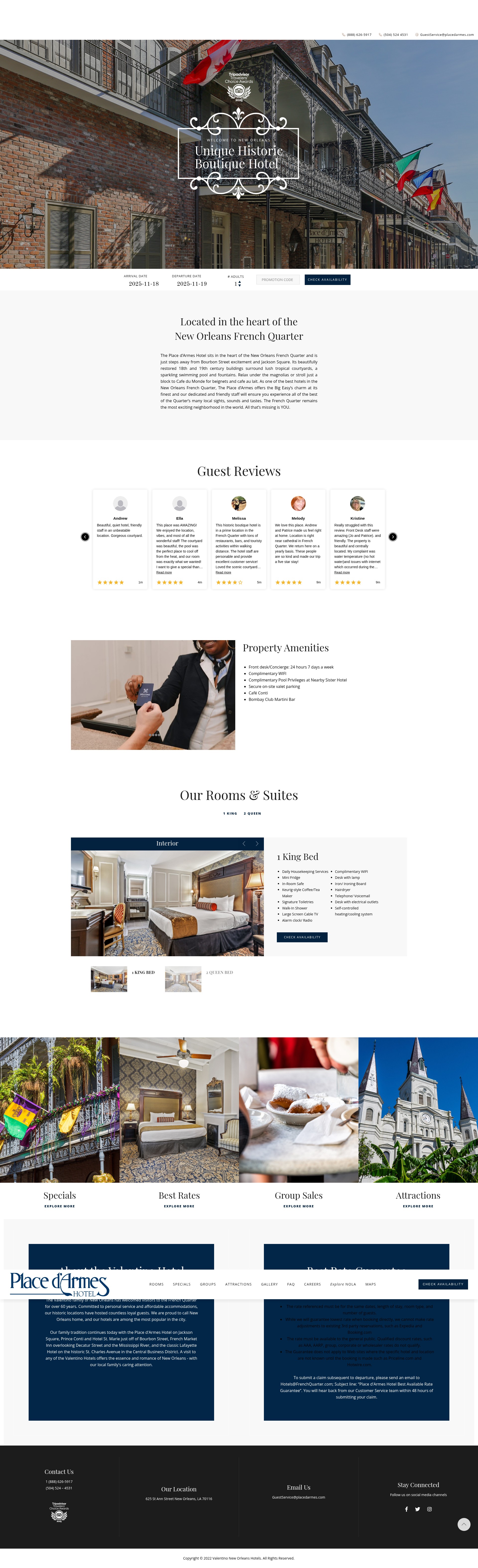 Screenshot of placedarmes.com