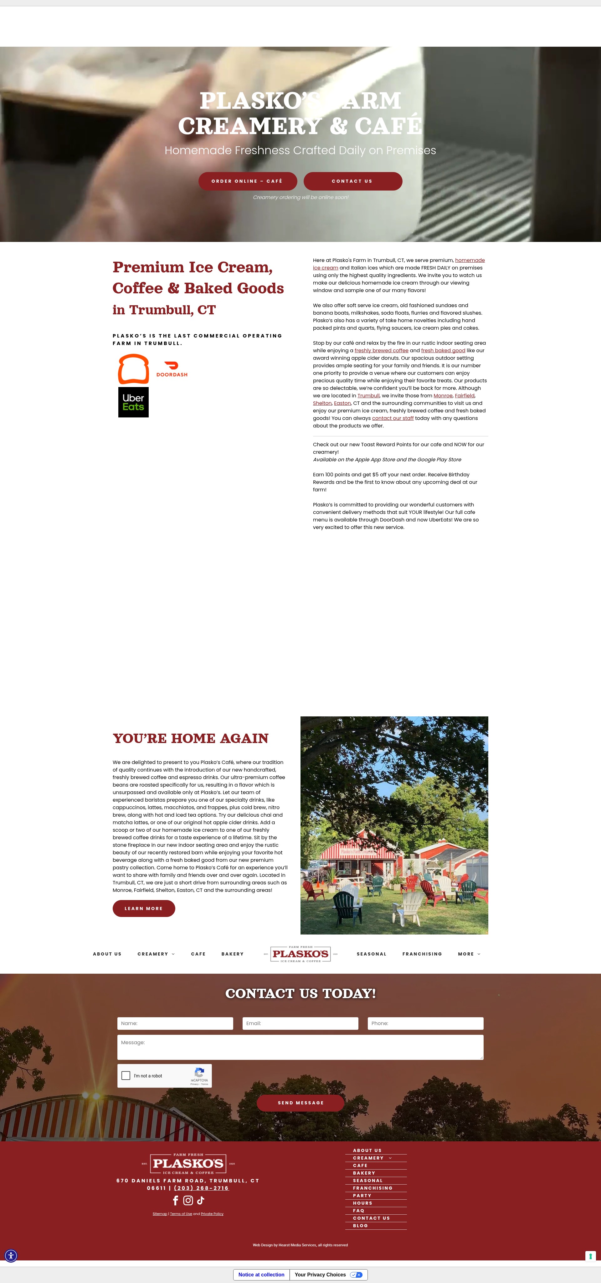 Screenshot of plaskofarm.com