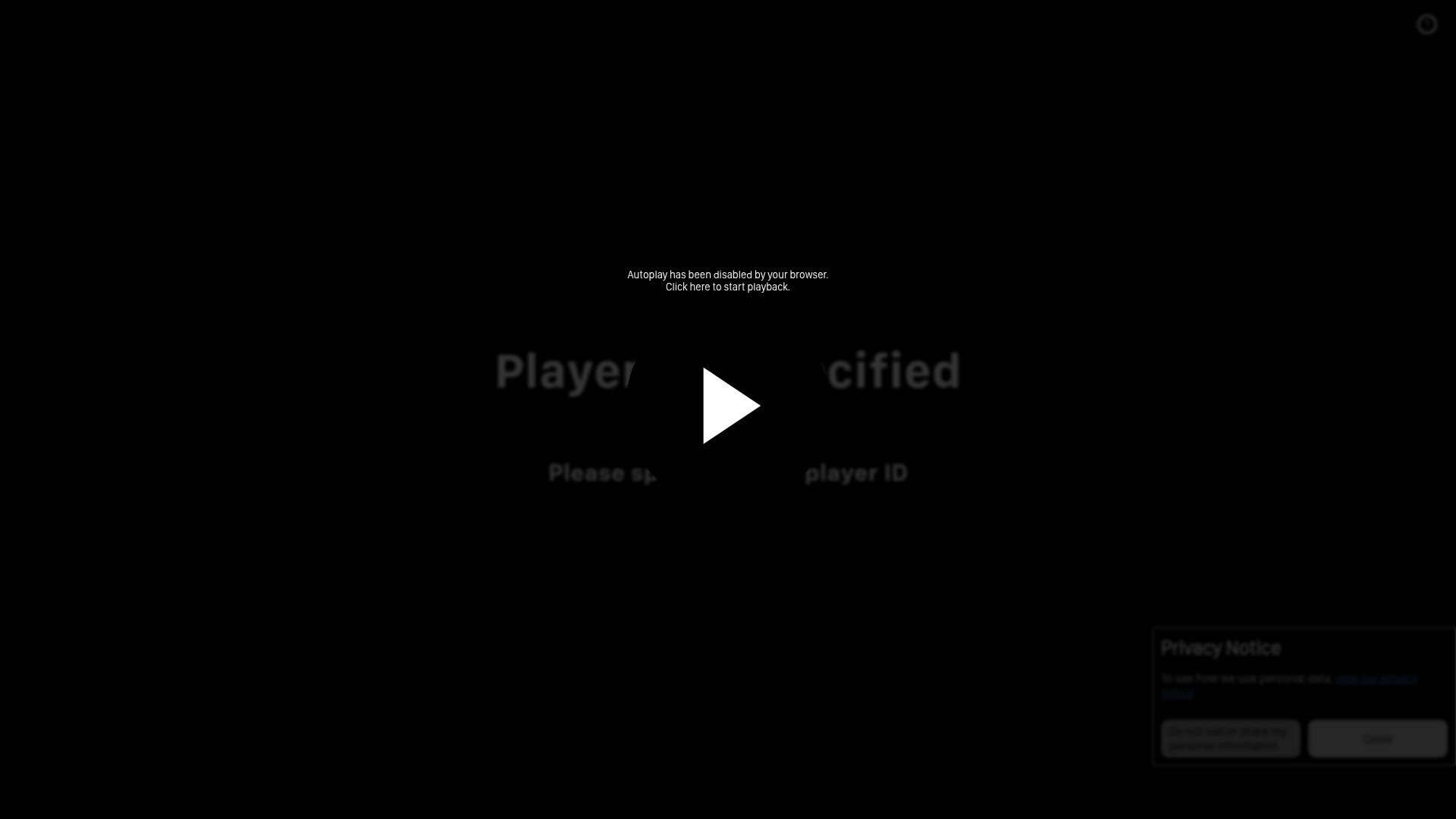 Screenshot of player.amperwave.net
