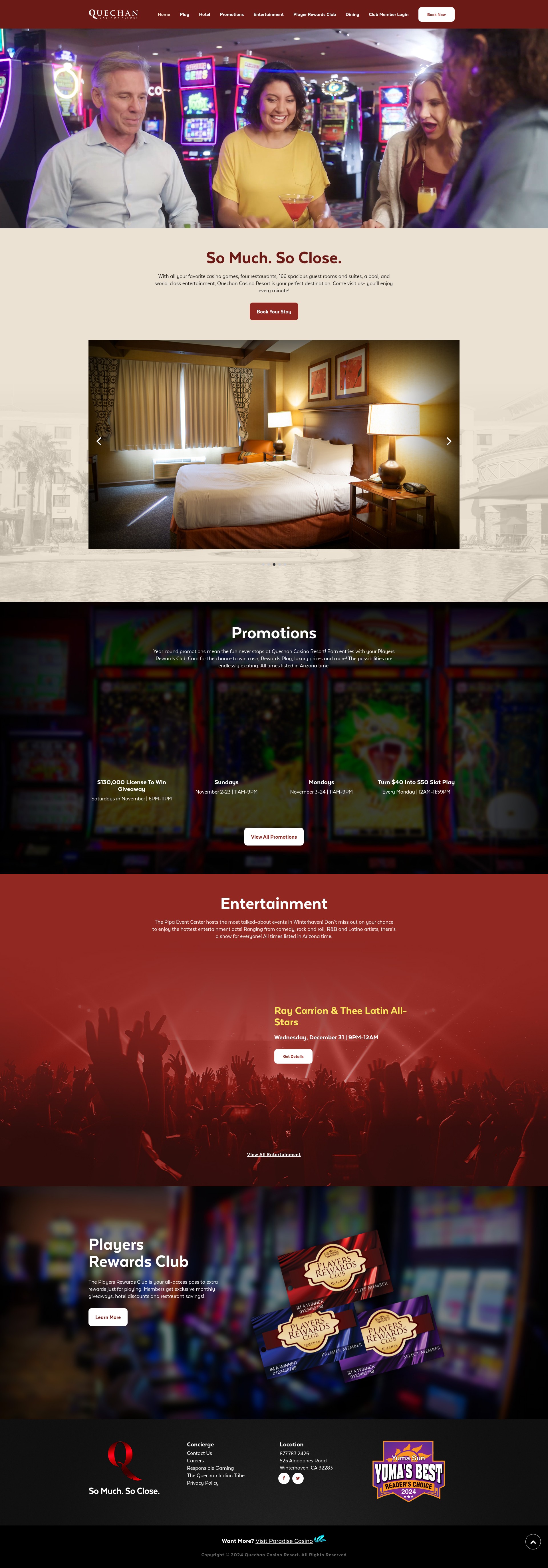 Screenshot of playqcr.com