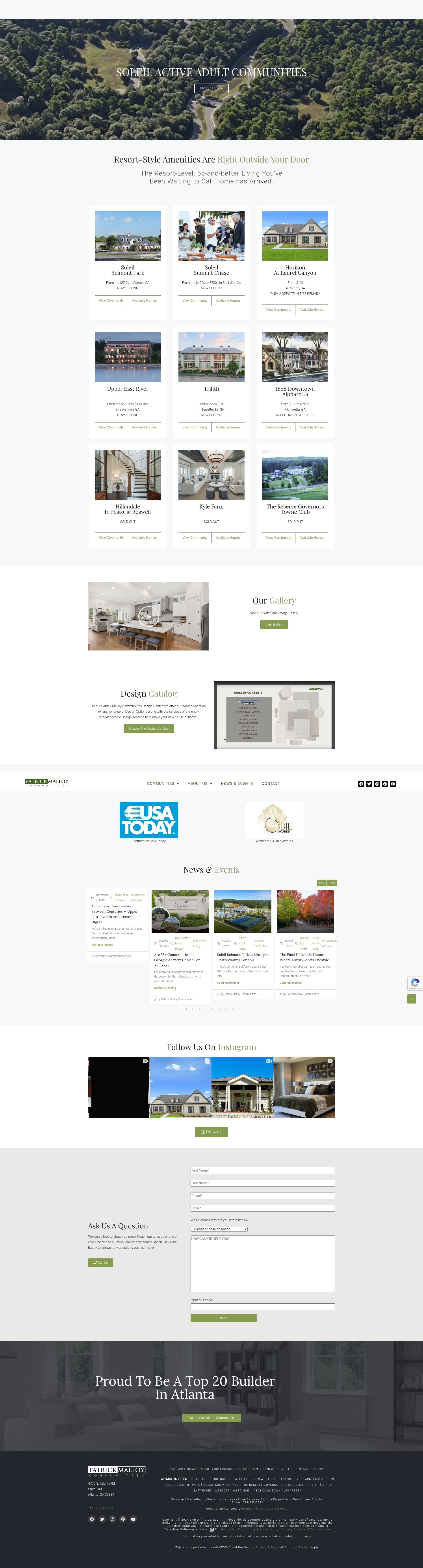 Screenshot of pmcommunities.com