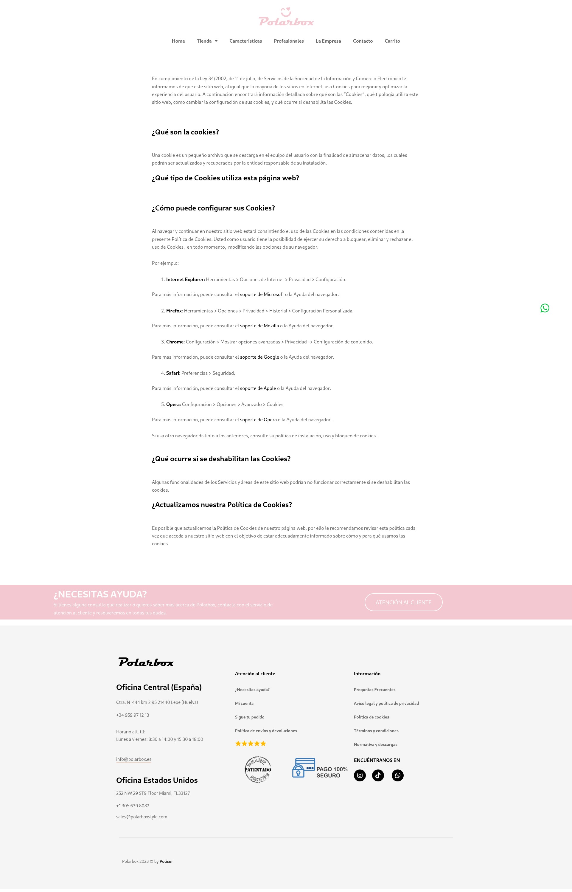 Screenshot of polarboxstyle.es