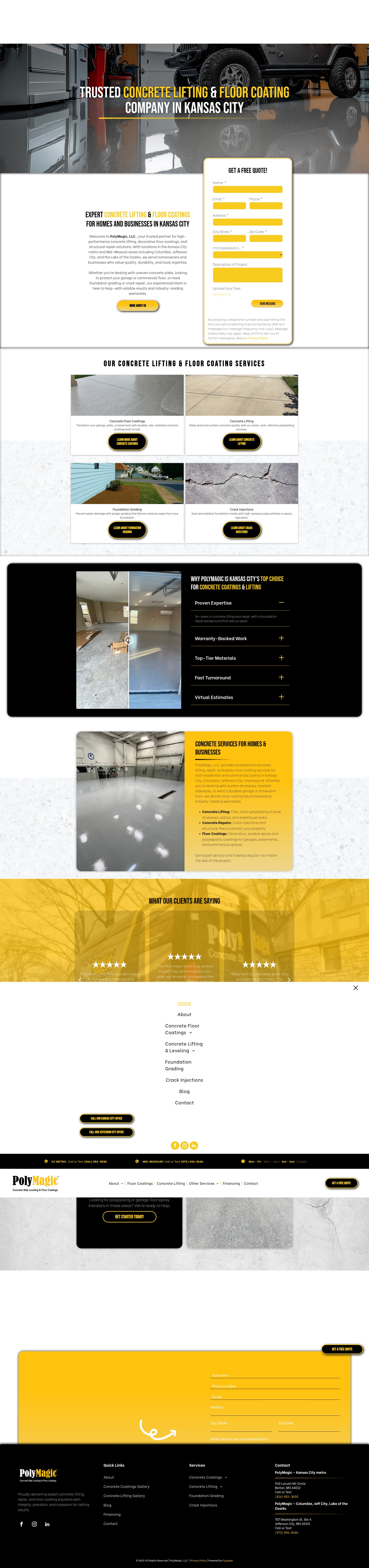 Screenshot of polymagic.net