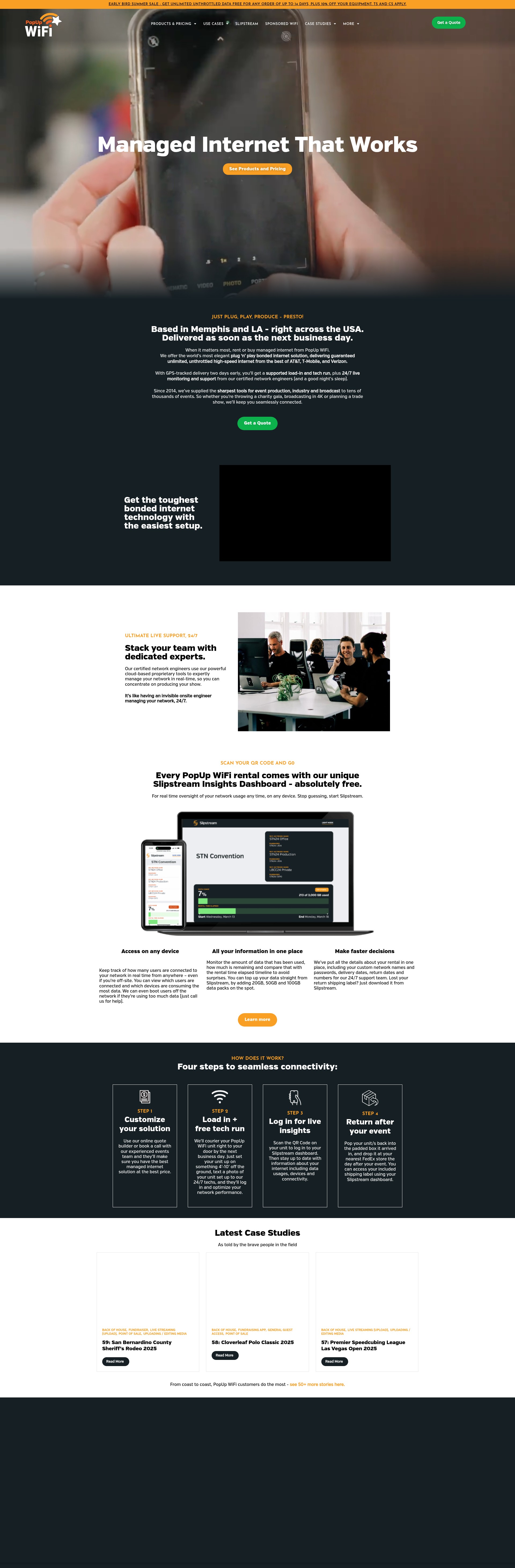 Screenshot of popup-wifi.com