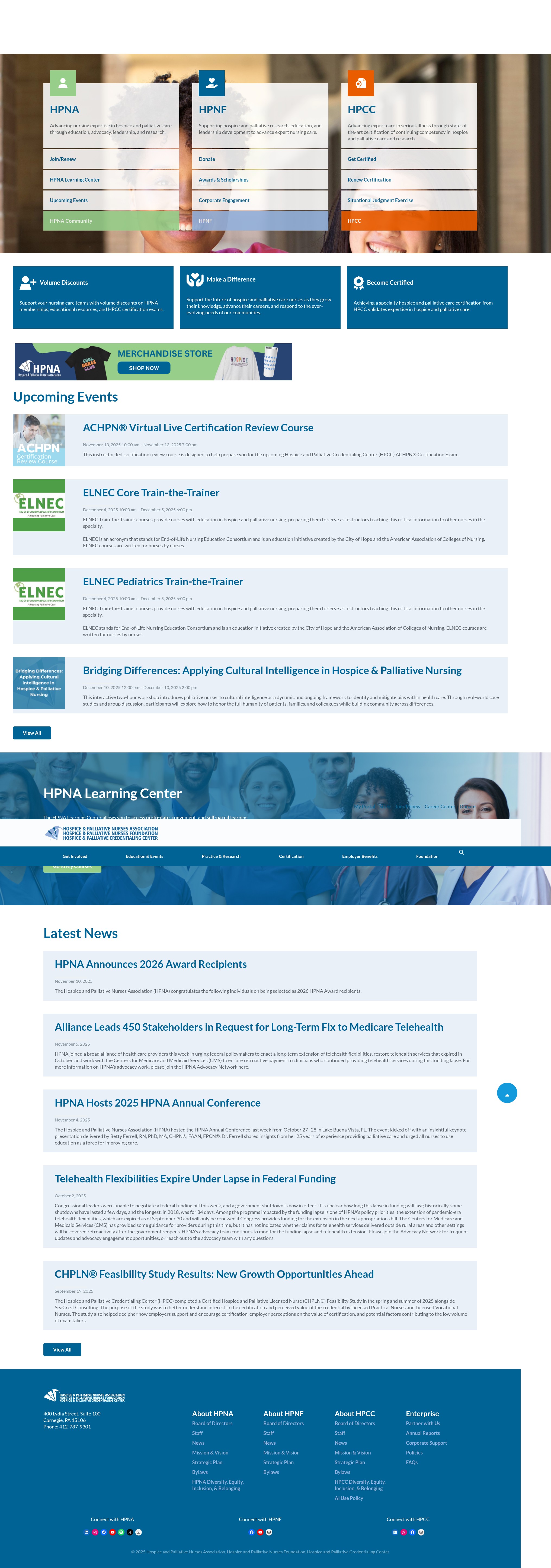 Screenshot of portal.advancingexpertcare.org