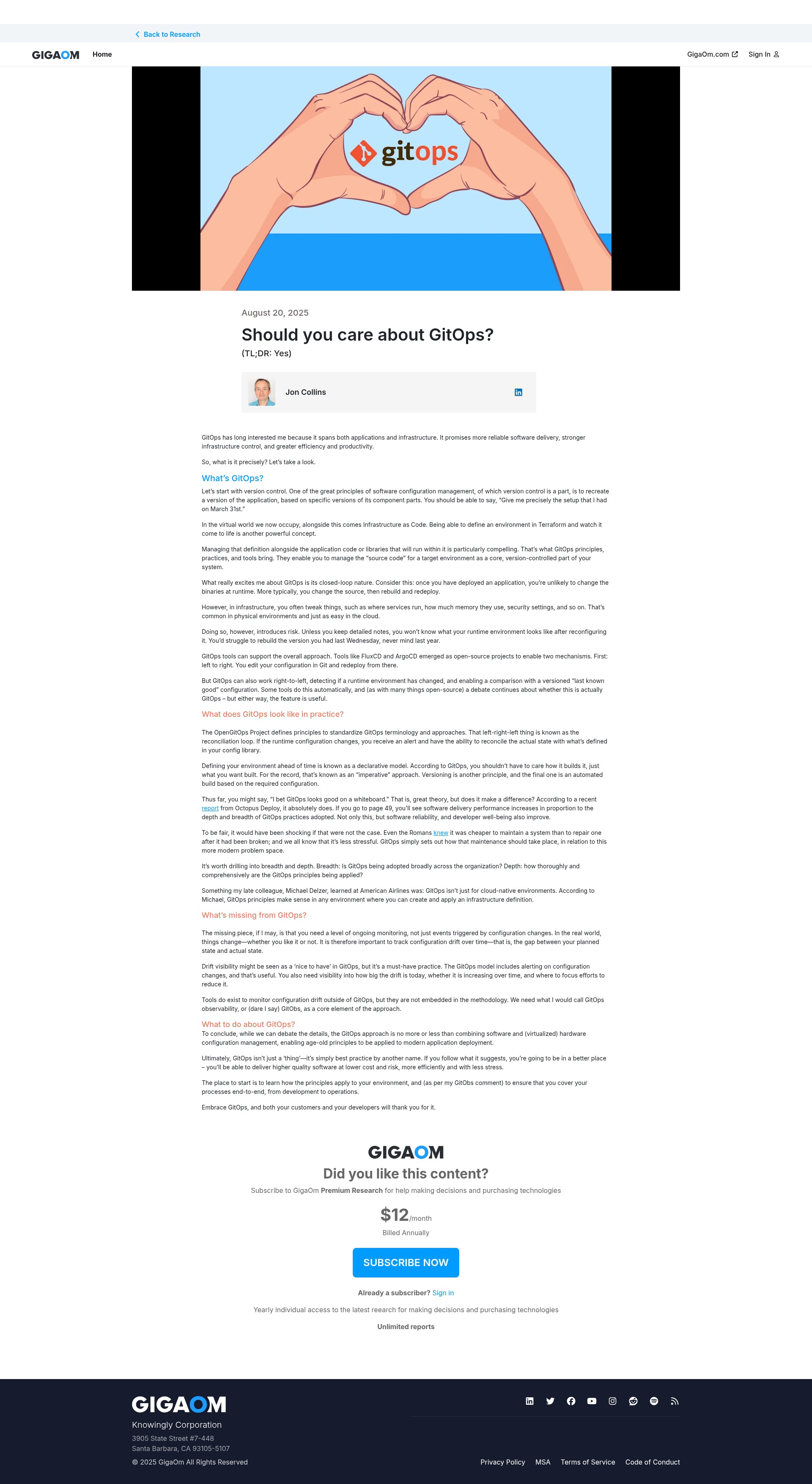 Screenshot of portal.gigaom.com