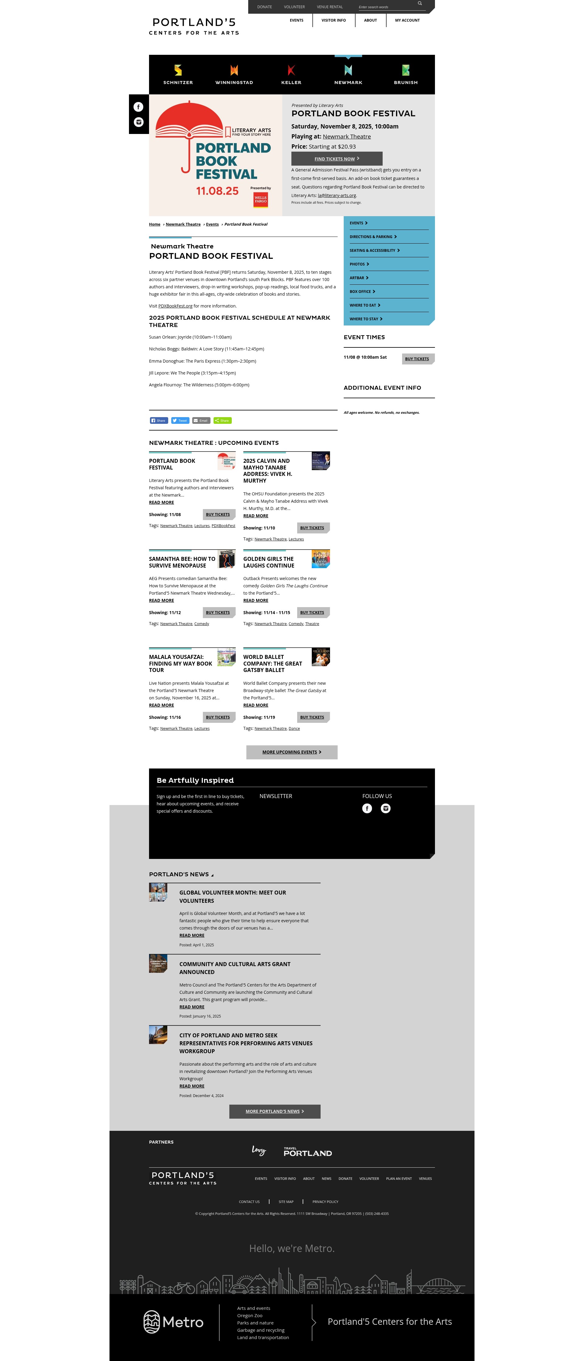Screenshot of portland5.com