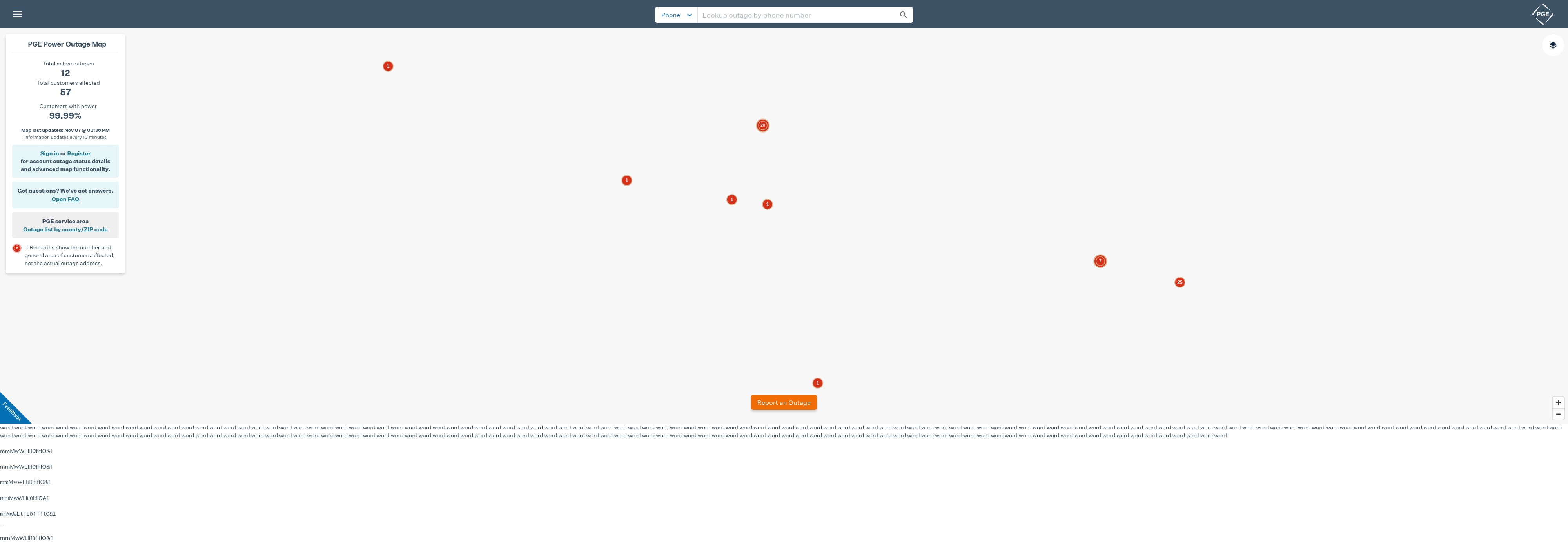 Screenshot of portlandgeneral.com
