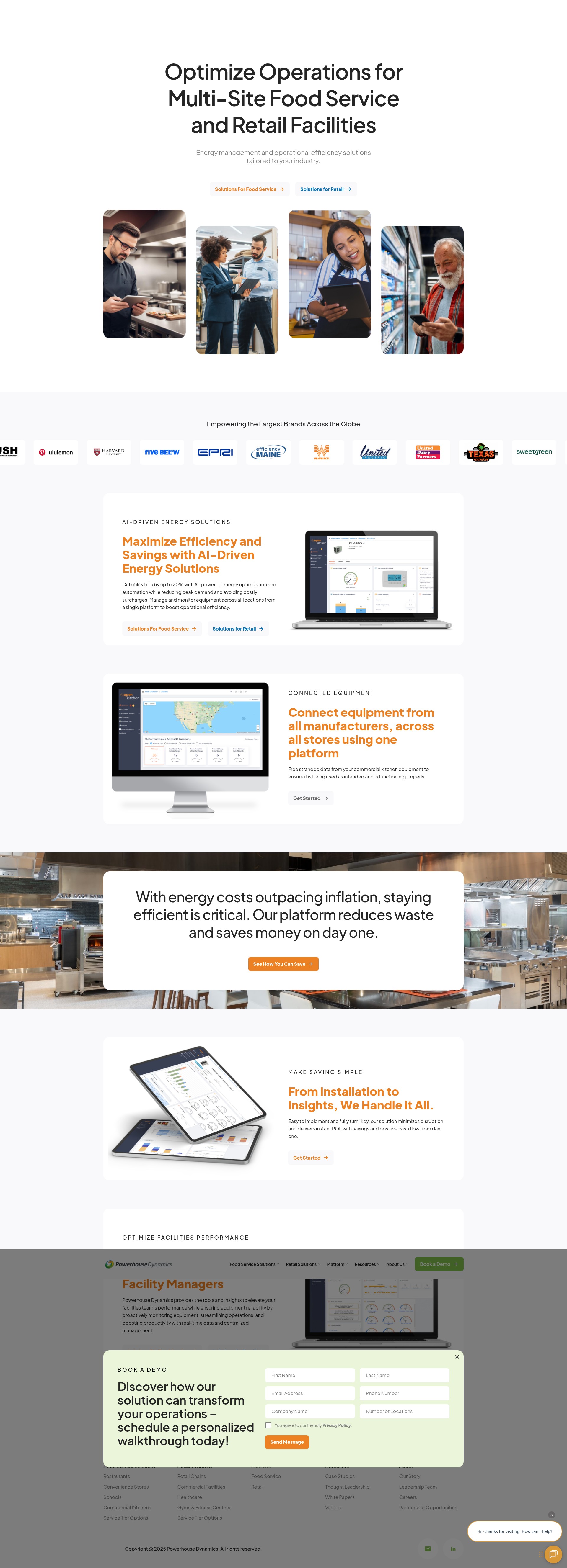 Screenshot of powerhousedynamics.com