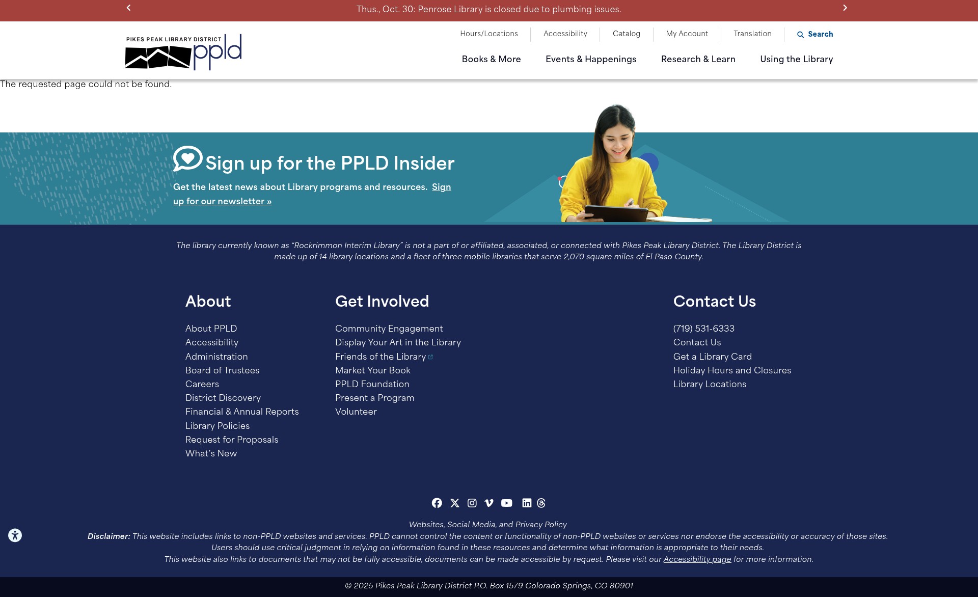 Screenshot of ppld.org