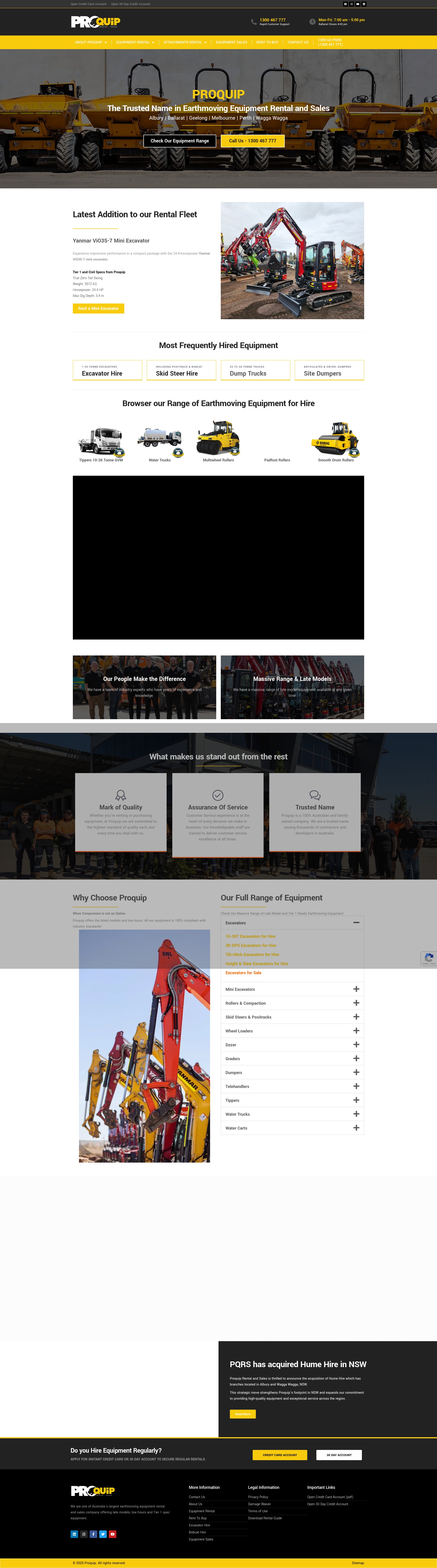 Screenshot of pqrs.com.au