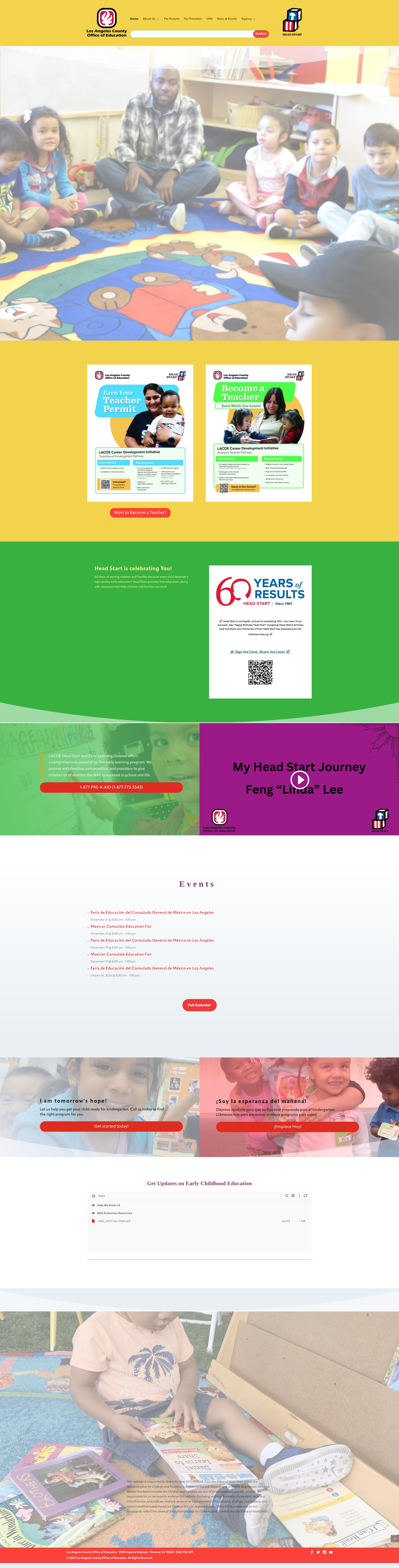 Screenshot of prekkid.org