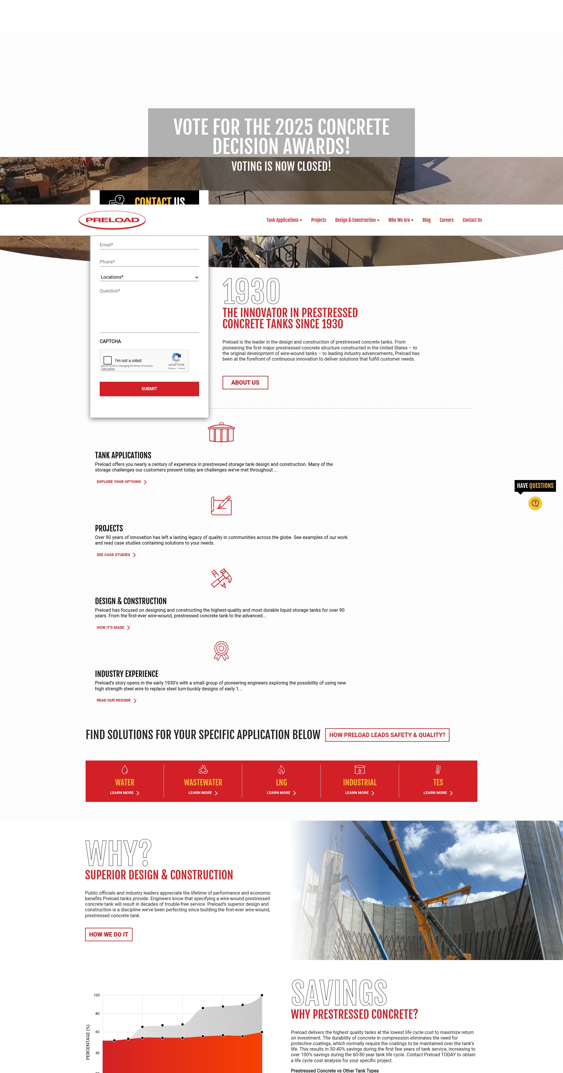 Screenshot of preload.com