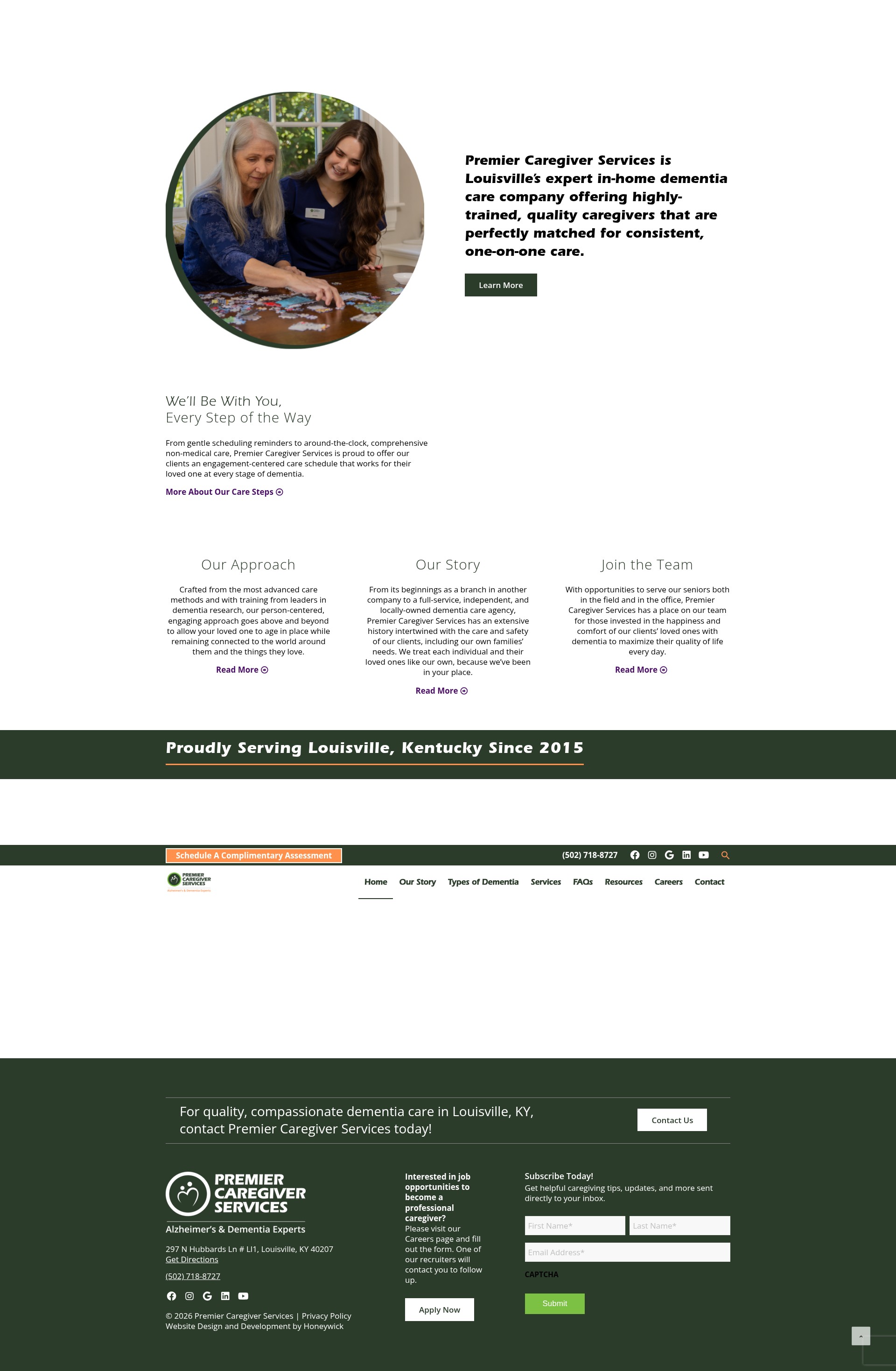 Screenshot of premiercgs.com