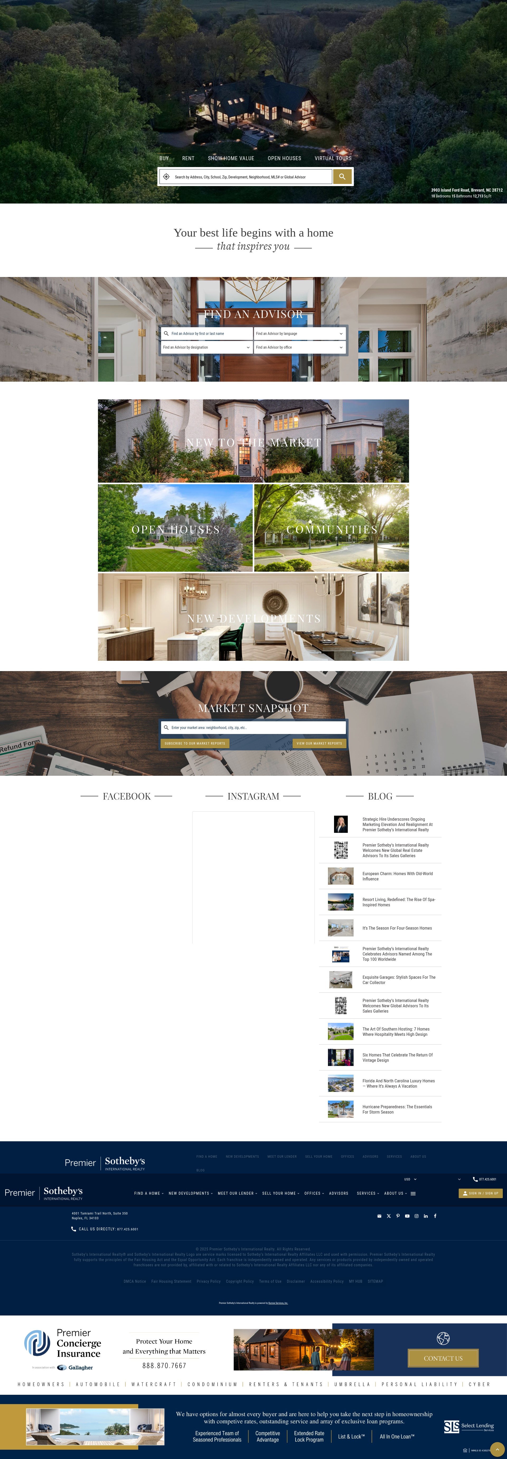 Screenshot of premiersothebysrealty.com