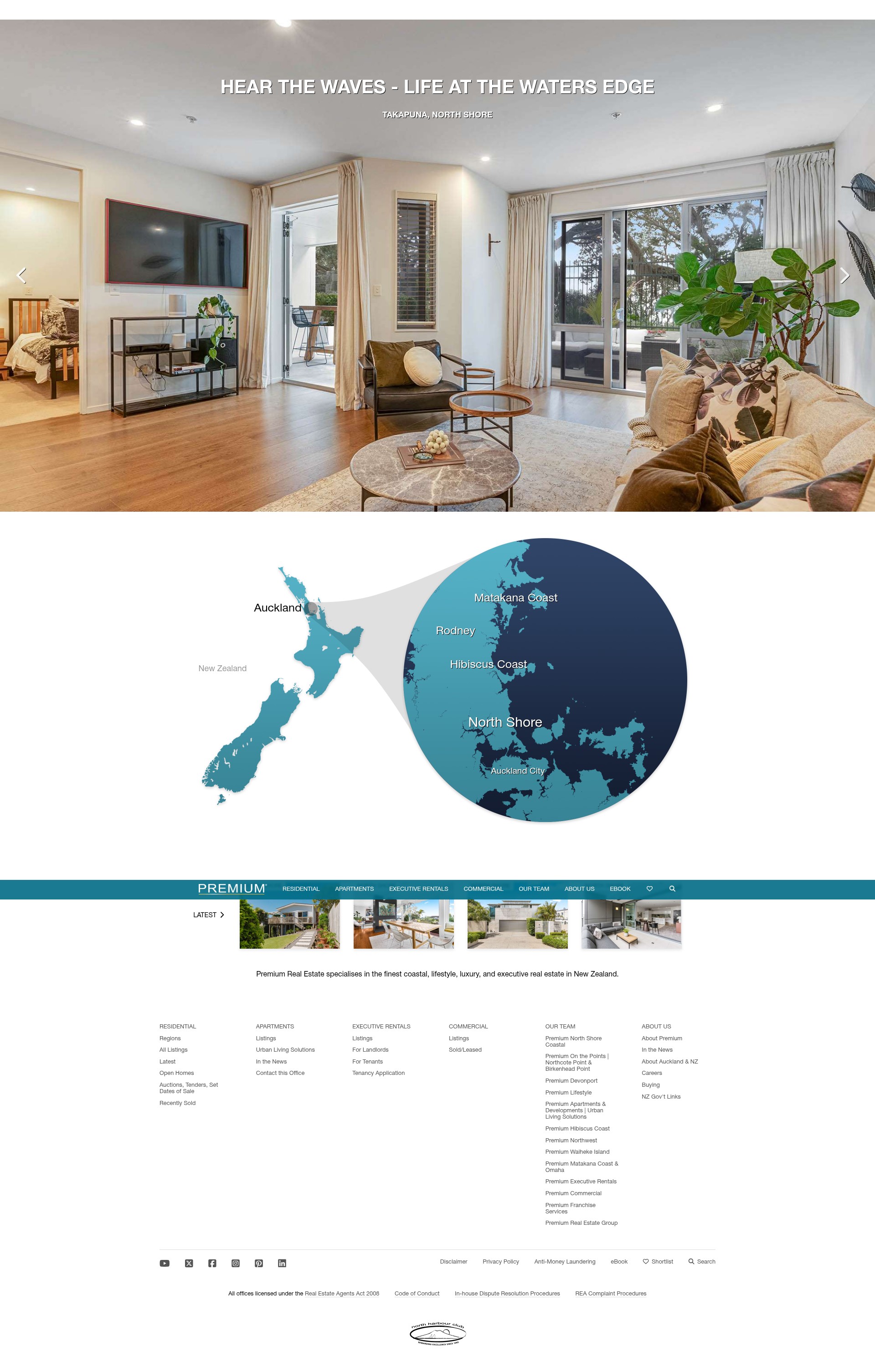 Screenshot of premium.co.nz