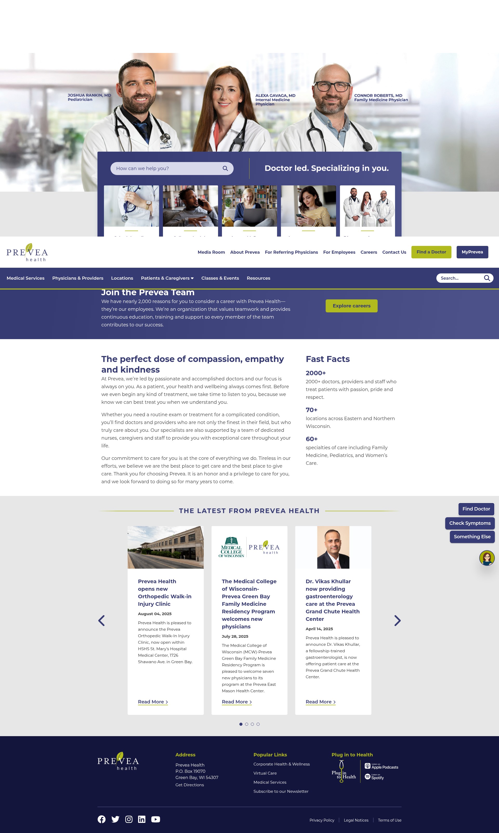 Screenshot of prevea.com