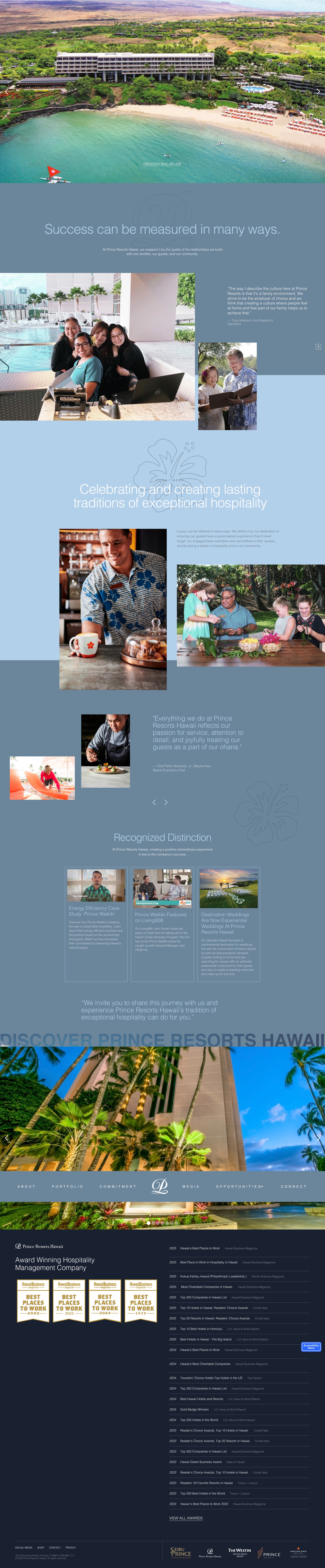 Screenshot of princeresortshawaii.com