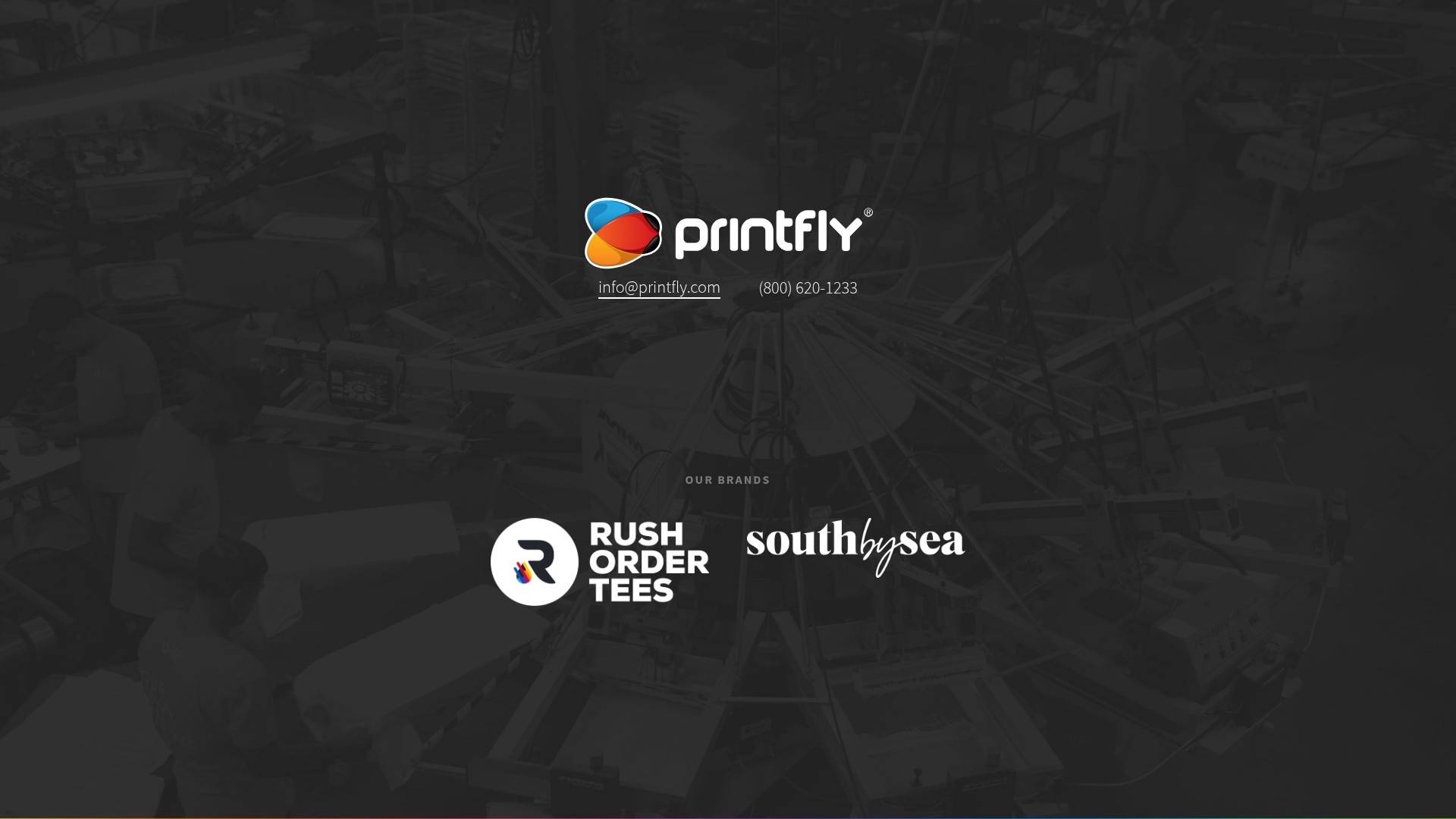Screenshot of printfly.com