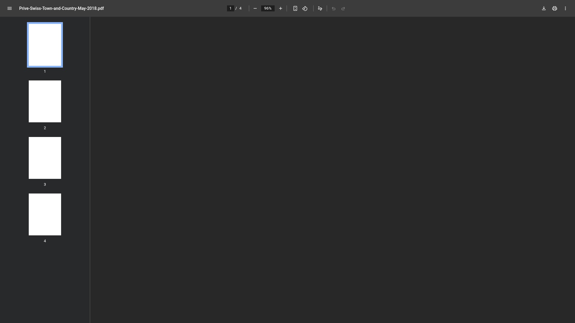Screenshot of priveswiss.com
