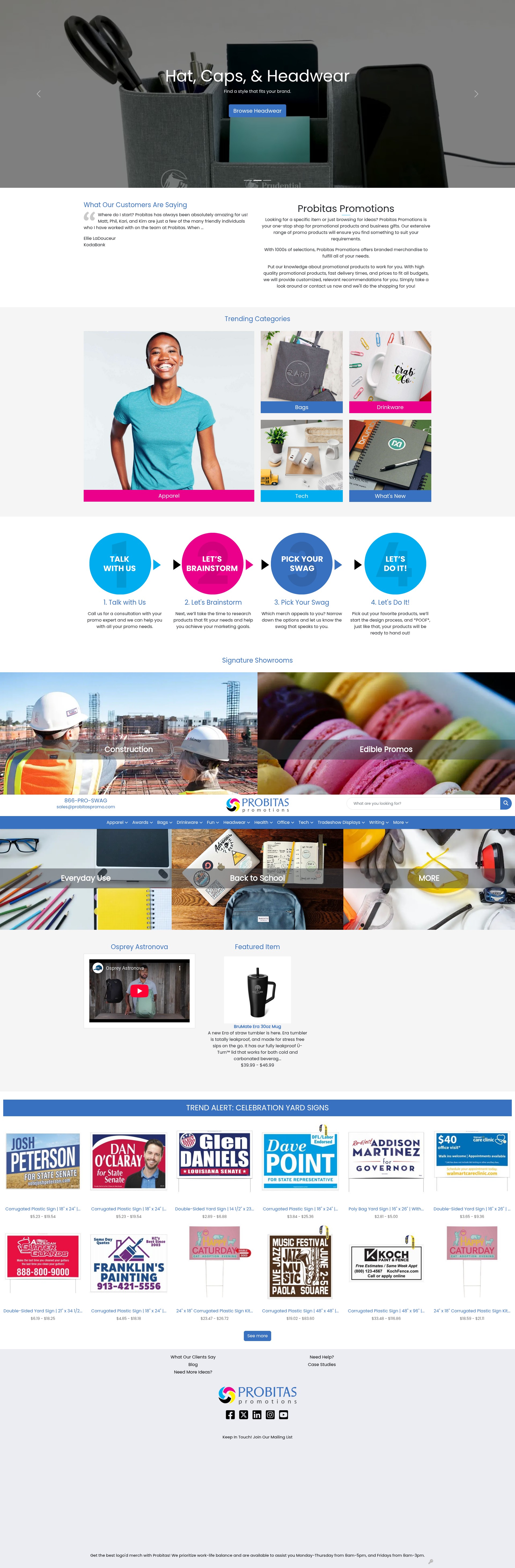Screenshot of probitaspromo.com