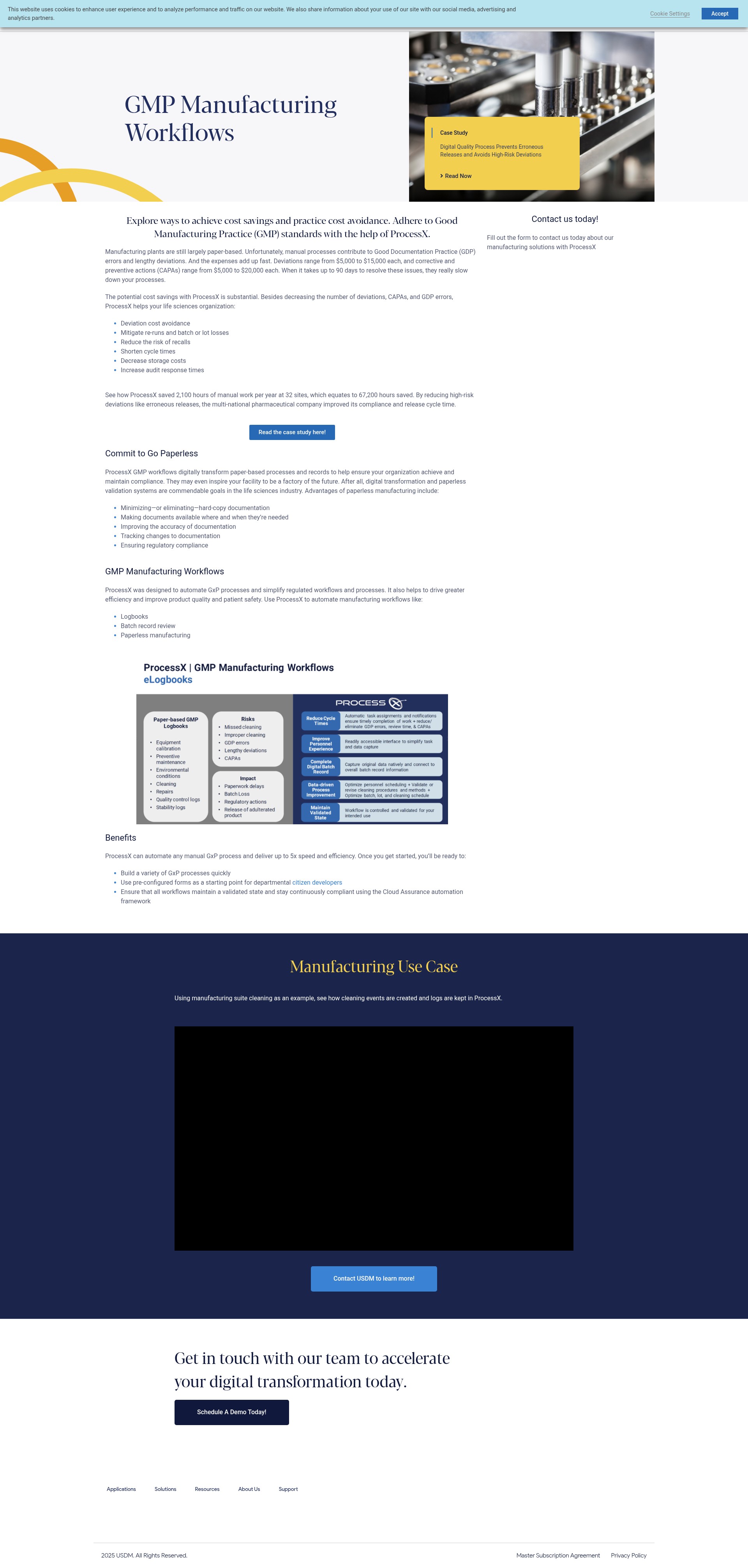 Screenshot of processx.com